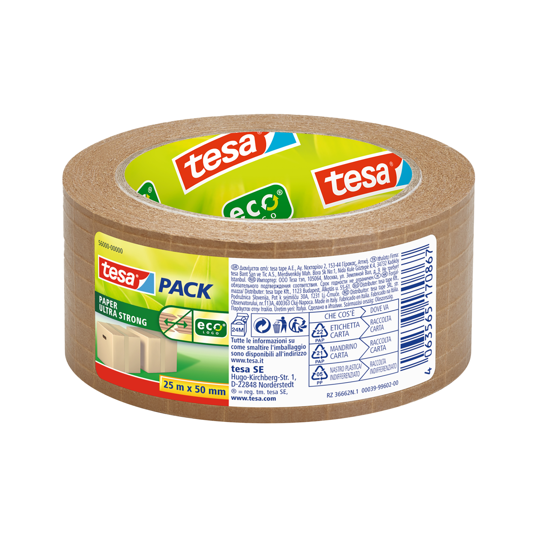 tesapack® Papier Ultra Strong ecoLogo®