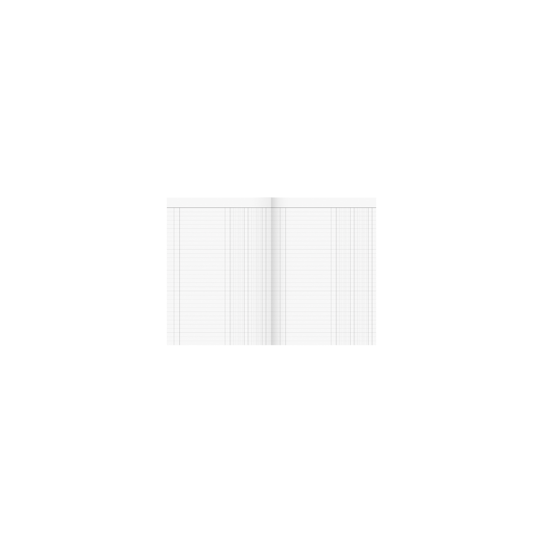 Spaltenbuch DIN A5, 2 Spalten