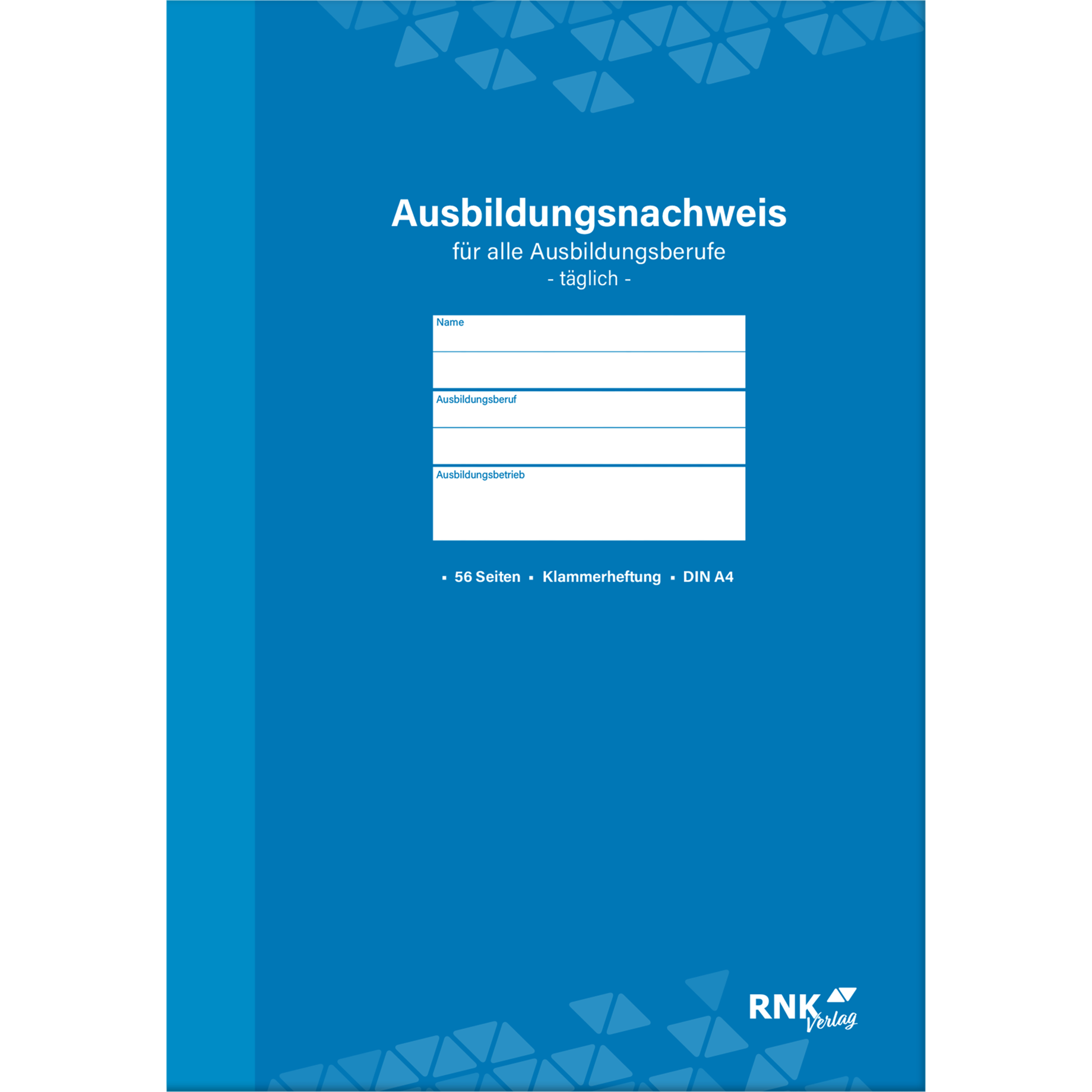 Ausbildungsnachweis Heft