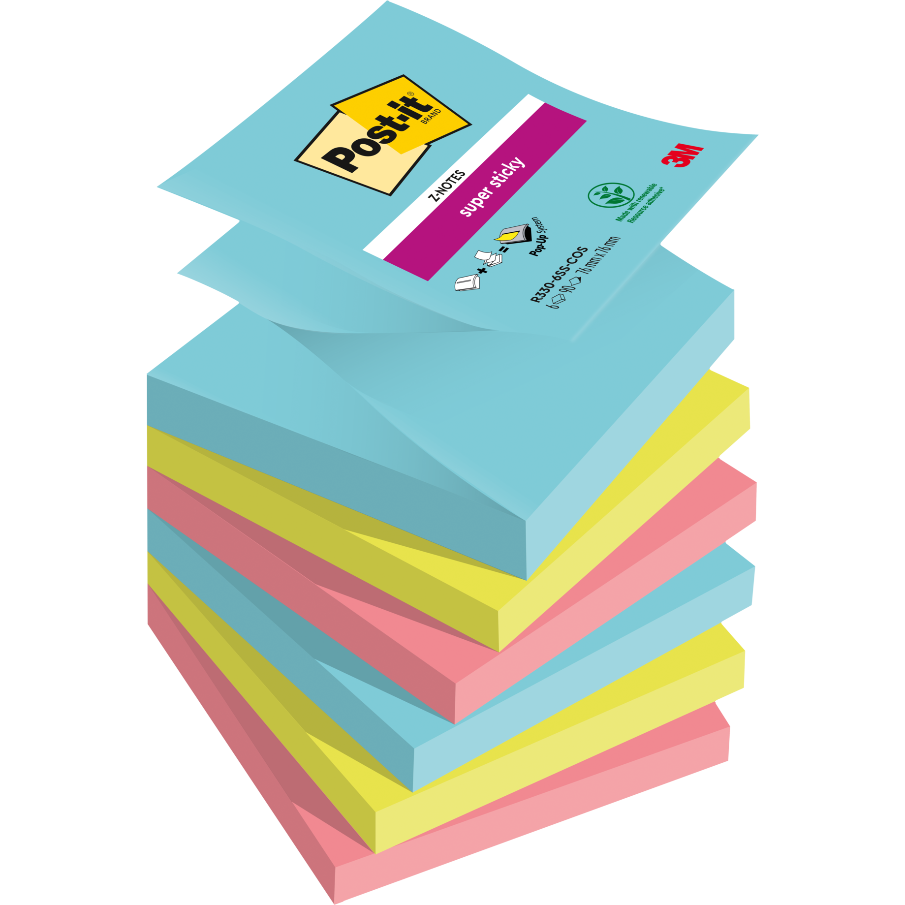 Super Sticky Z-Notes Cosmic Collection