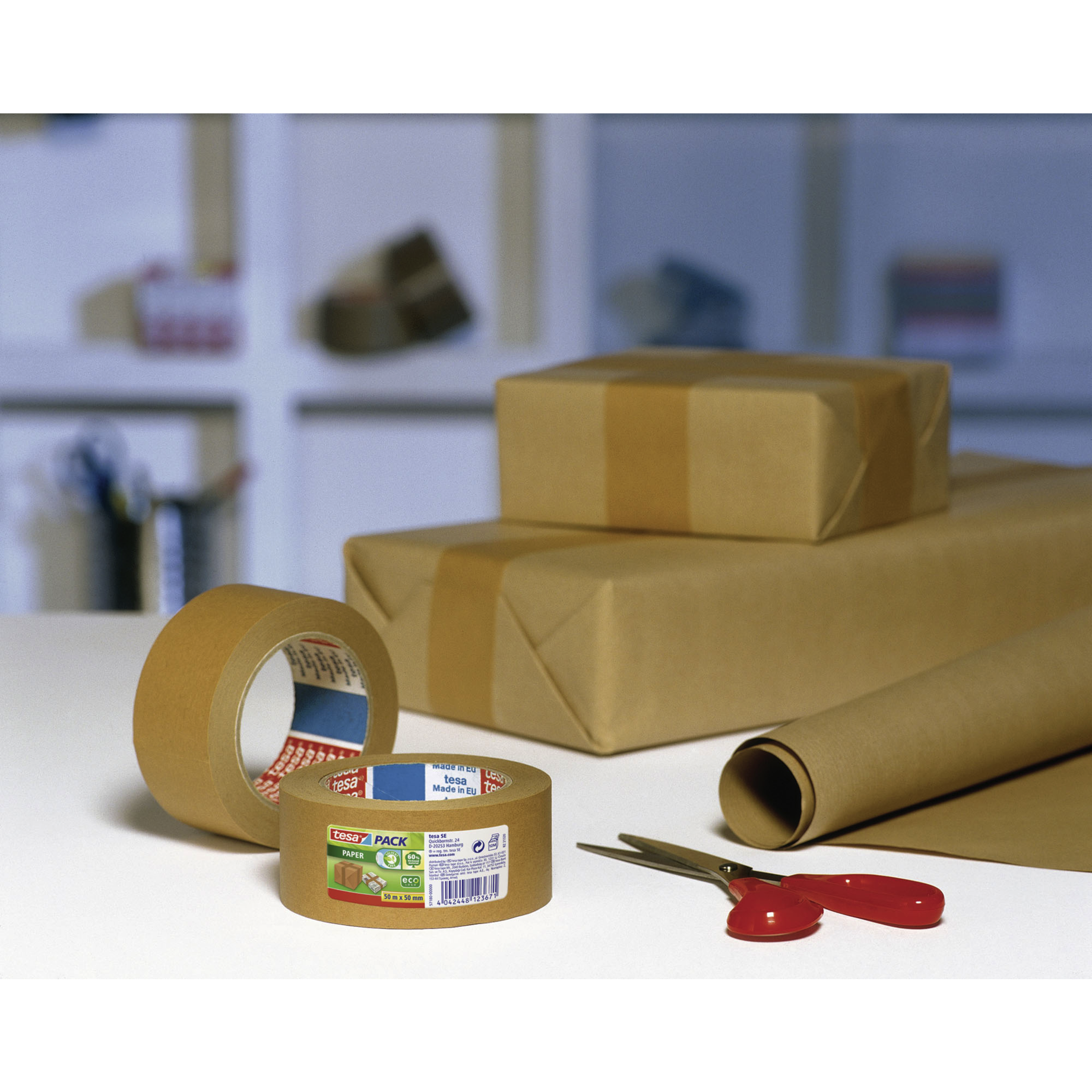 Packband tesapack® Paper ecoLogo®