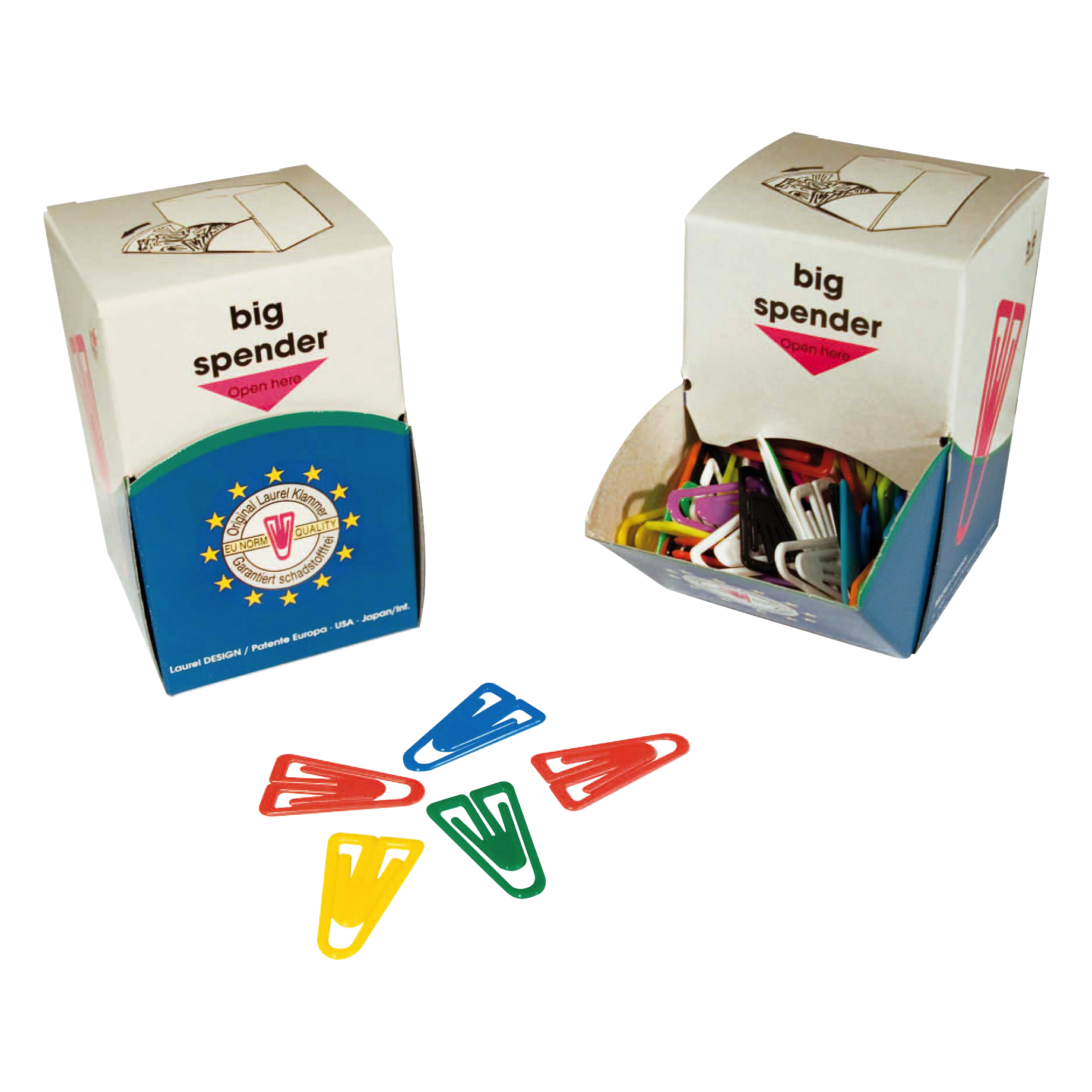Briefklammer Plastiklip® Briefklammer Plastiklip®