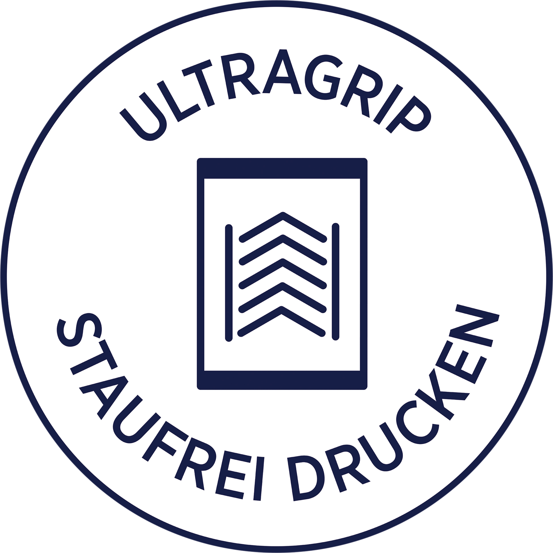 Universal-Etikett, ultragrip, 64,6 mm breit, umlaufender Rand