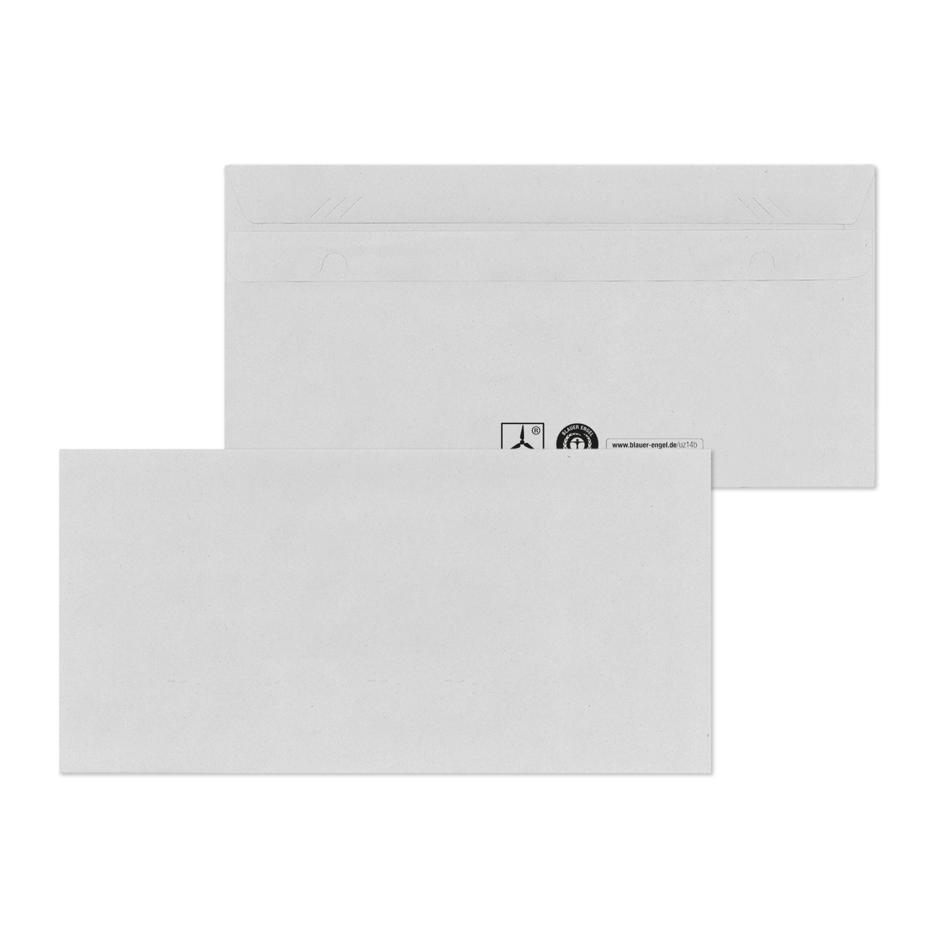 Briefumschlag DIN lang mit Sicherheitsschlitze