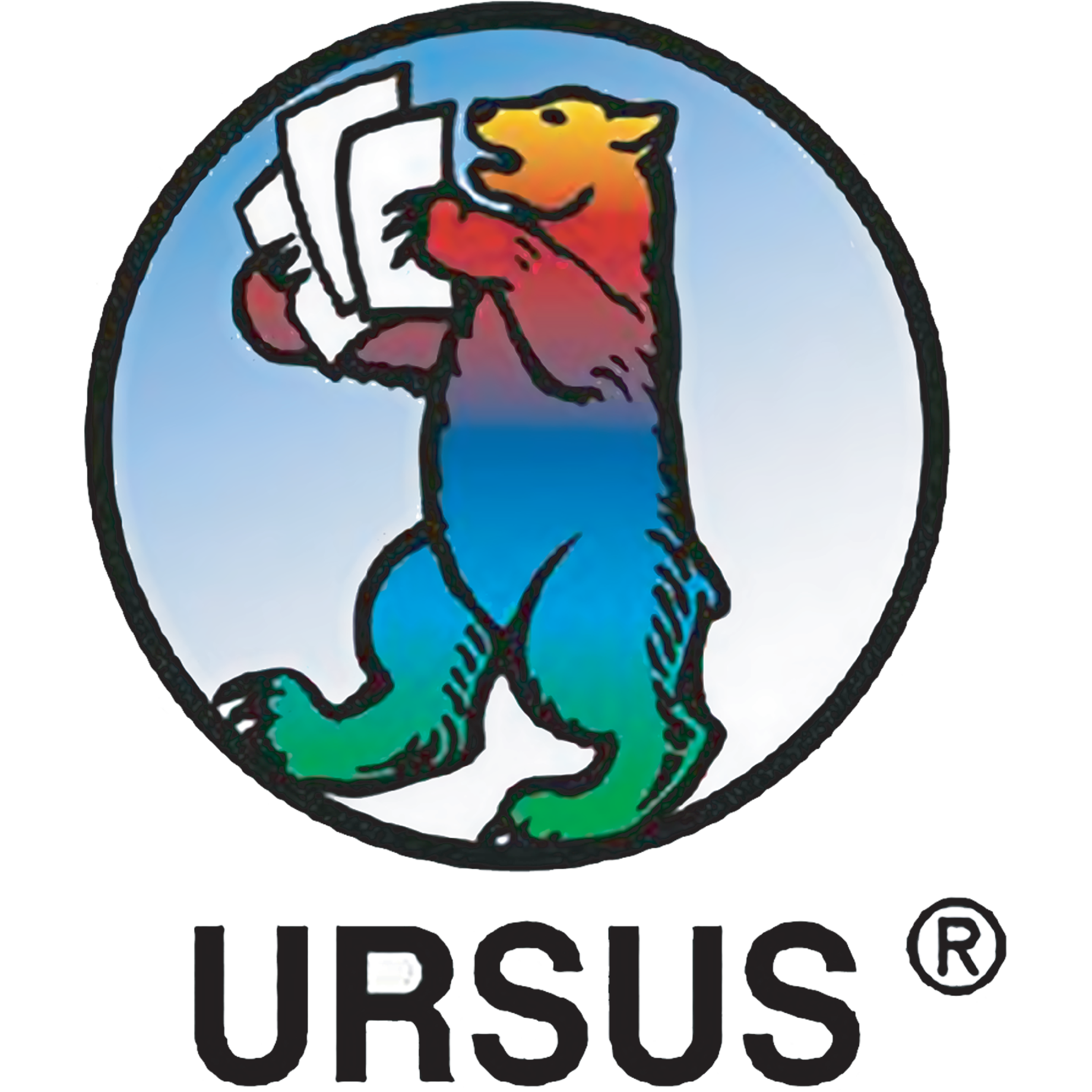 Aufkleber, Logo