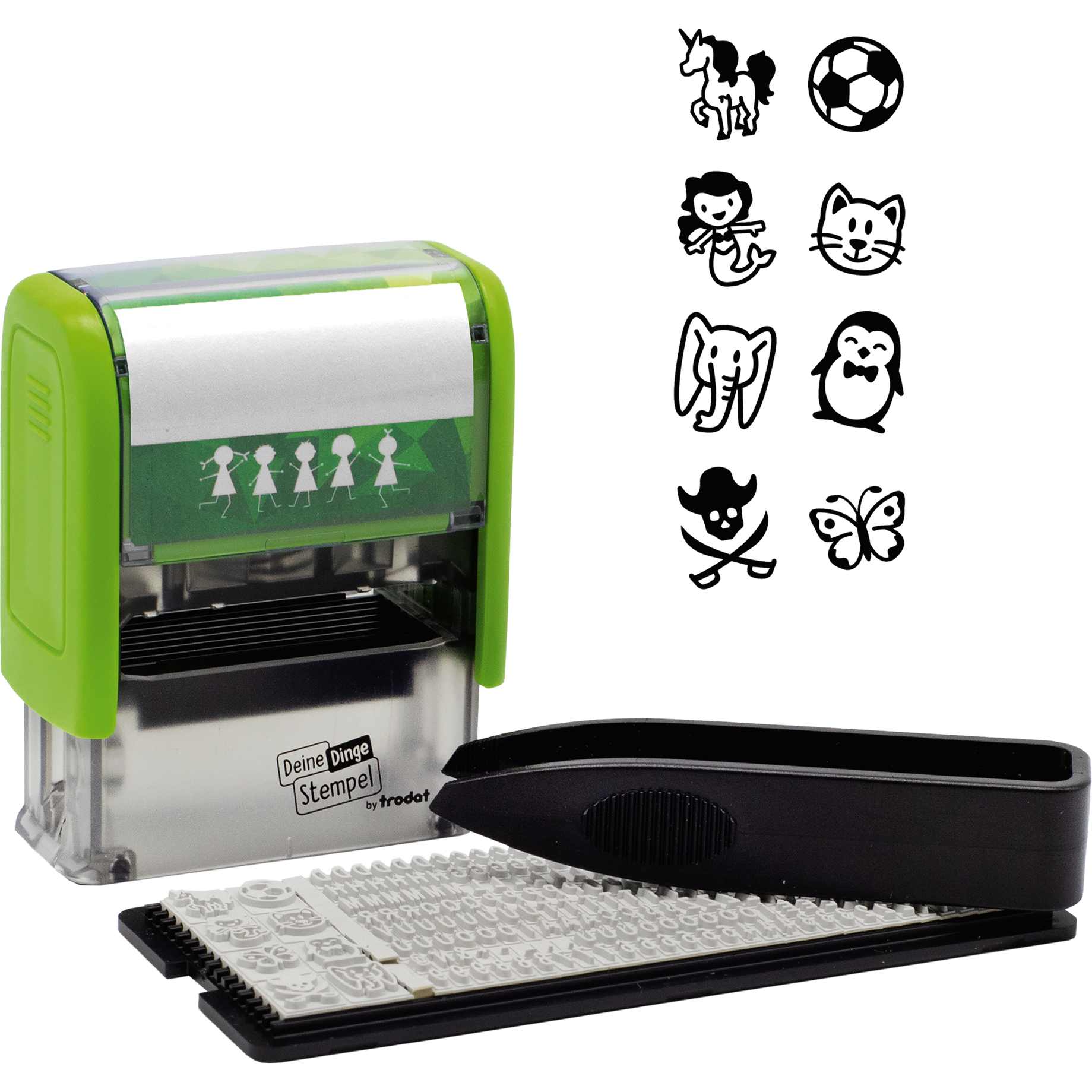 "Deine Dinge Stempel" - Set