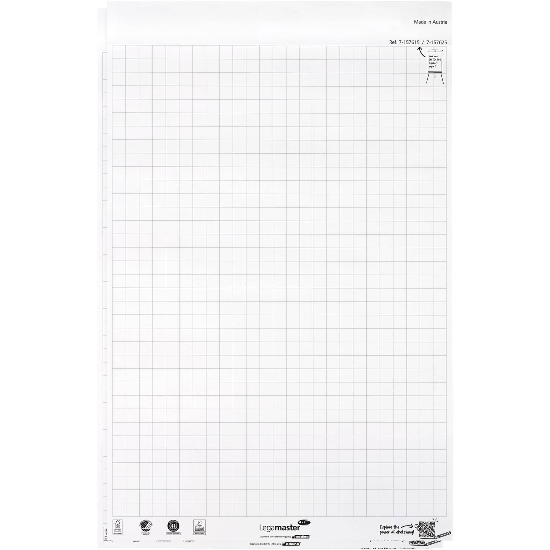 Flipchart-Block SKETCH ECO