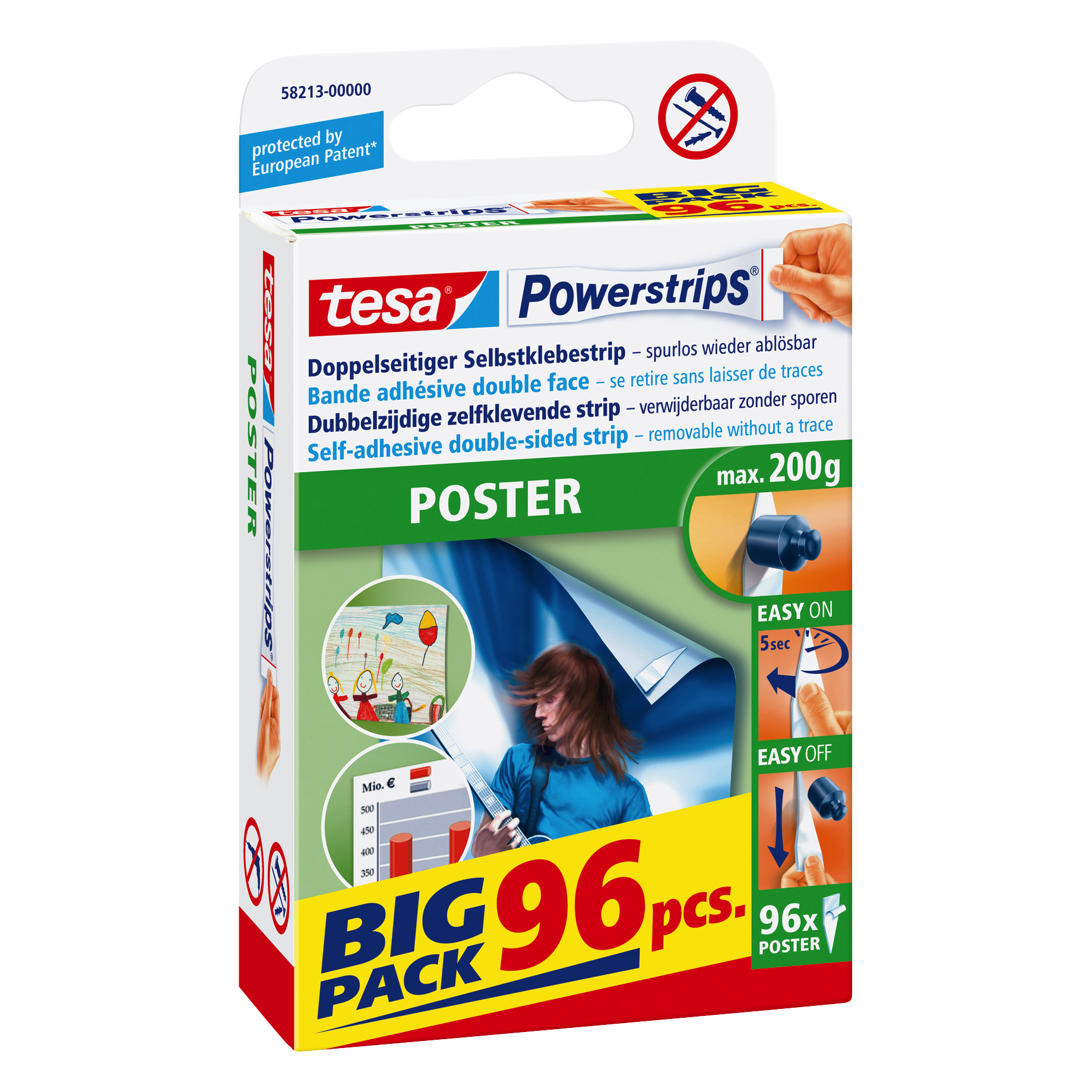 Powerstrips® Poster