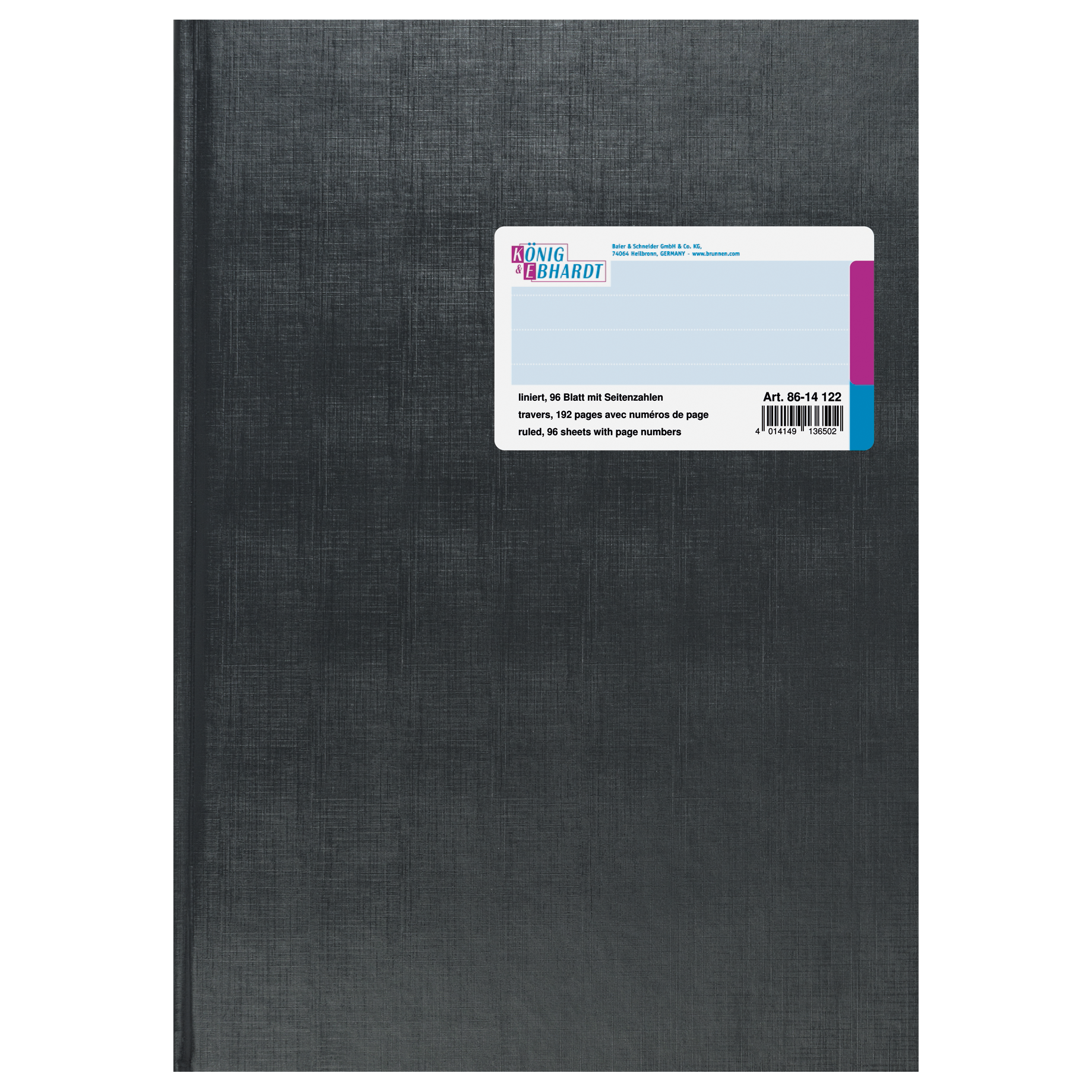 Geschäftsbuch DIN A4 mit Deckenband