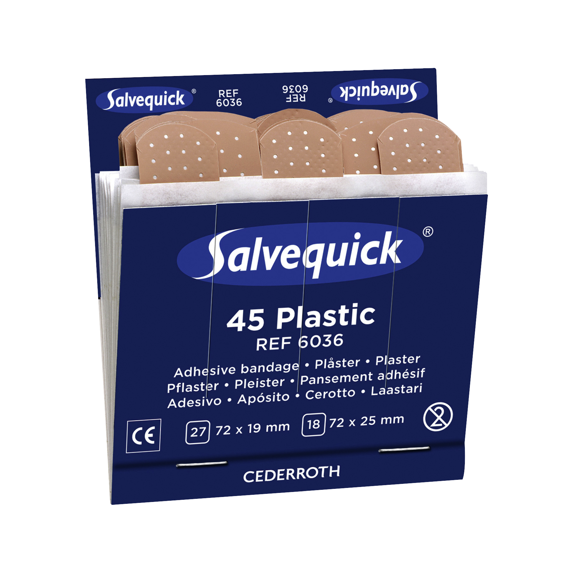 Salvequick® Pflaster Strips Refill 6036