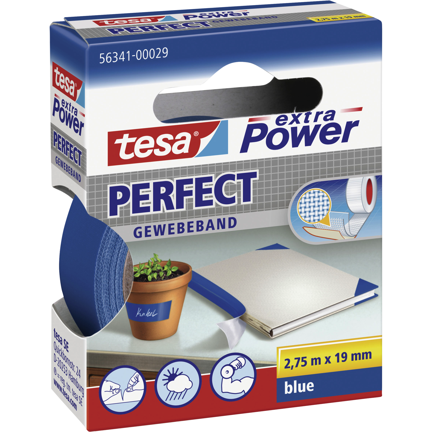 extra Power® Perfect Gewebeklebeband