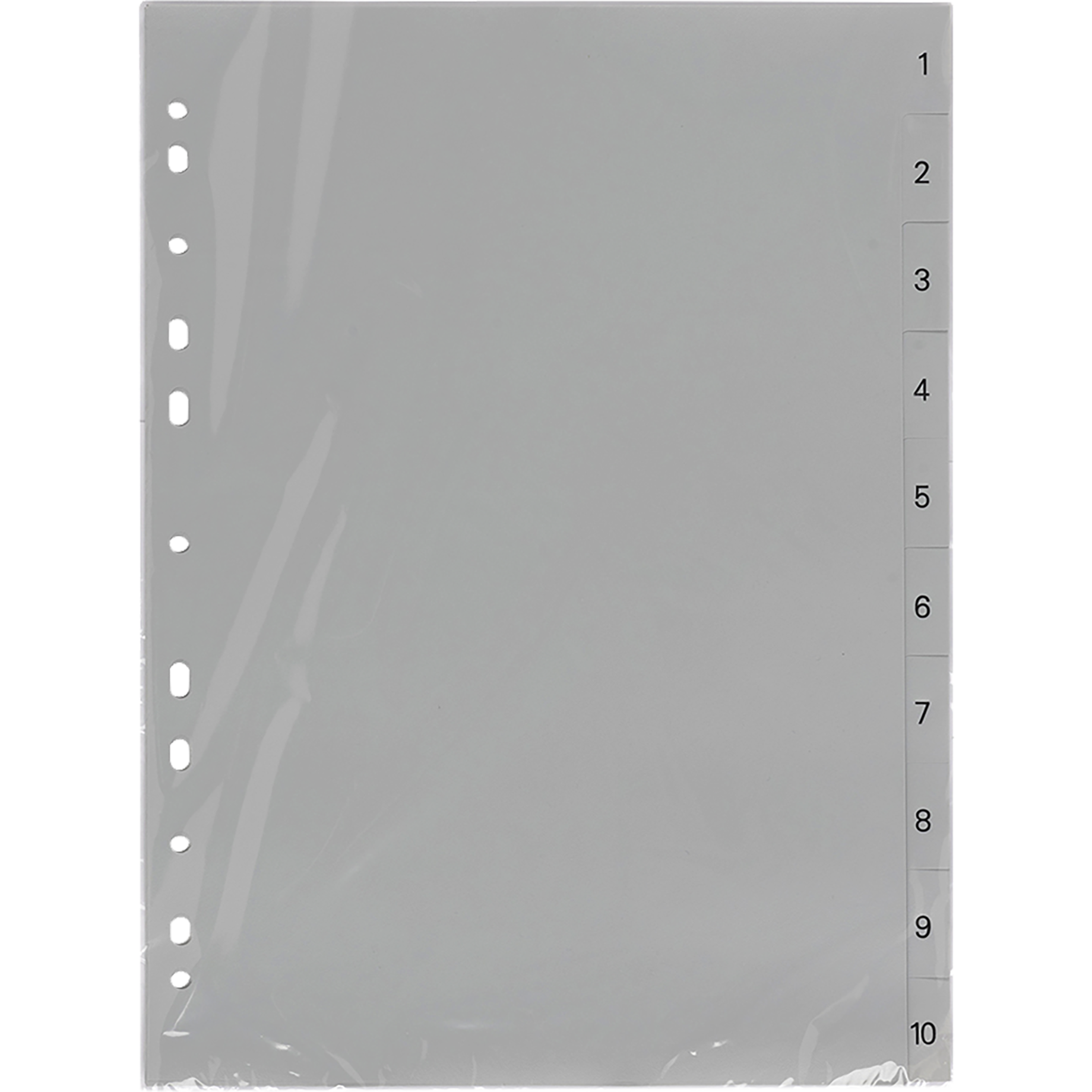 Zahlenregister, Kunststoff