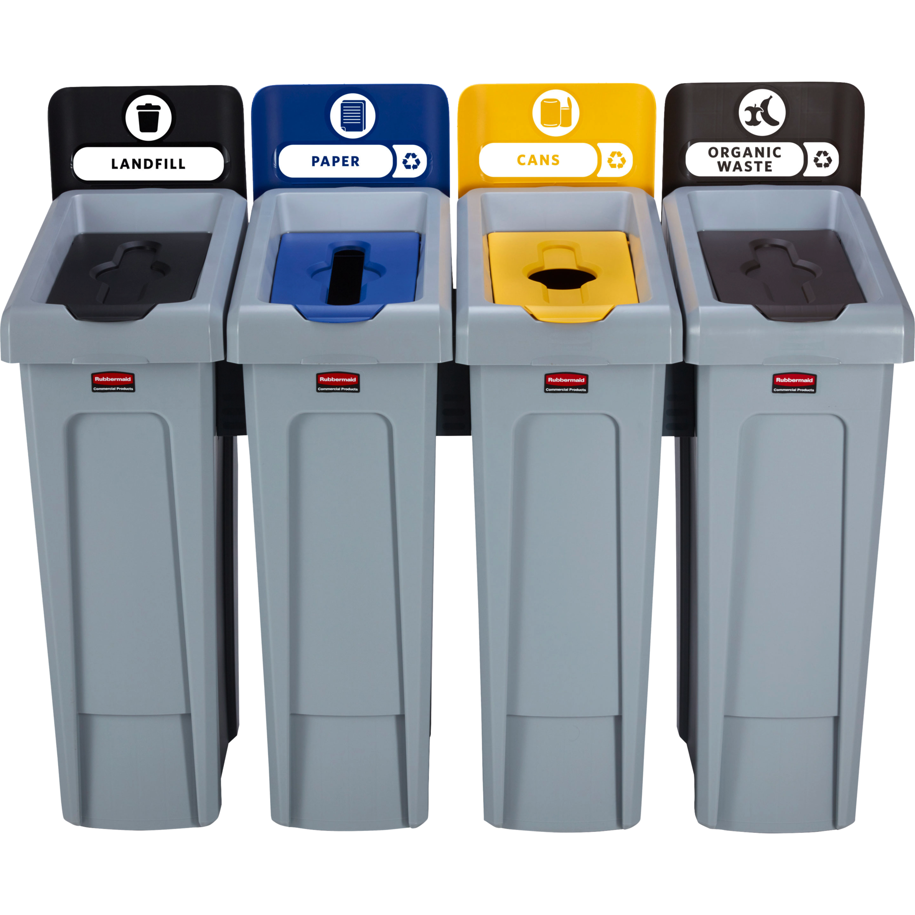 Recycling-Station Slim Jim®, 4 Behälter