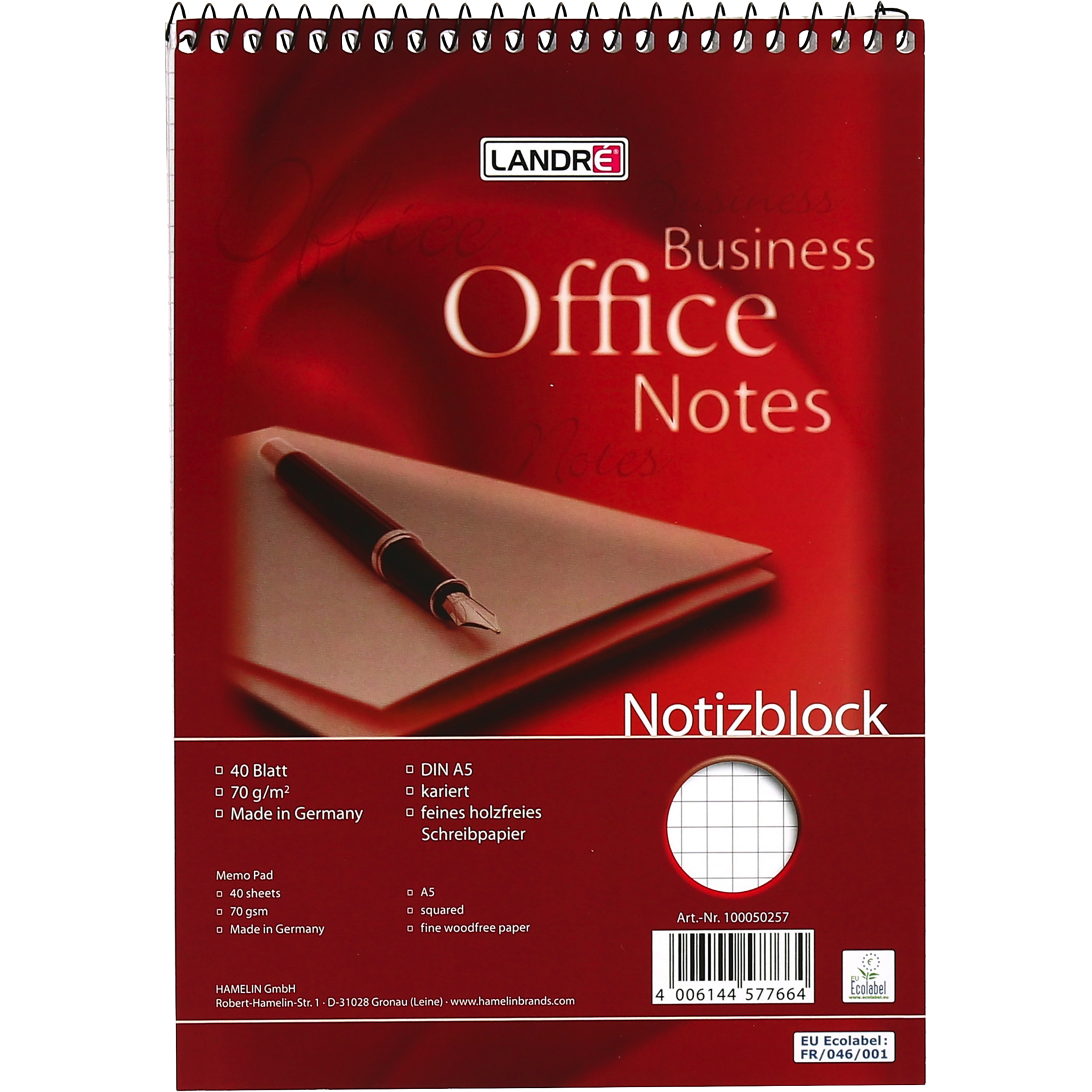 Spiral-Notizblock Office