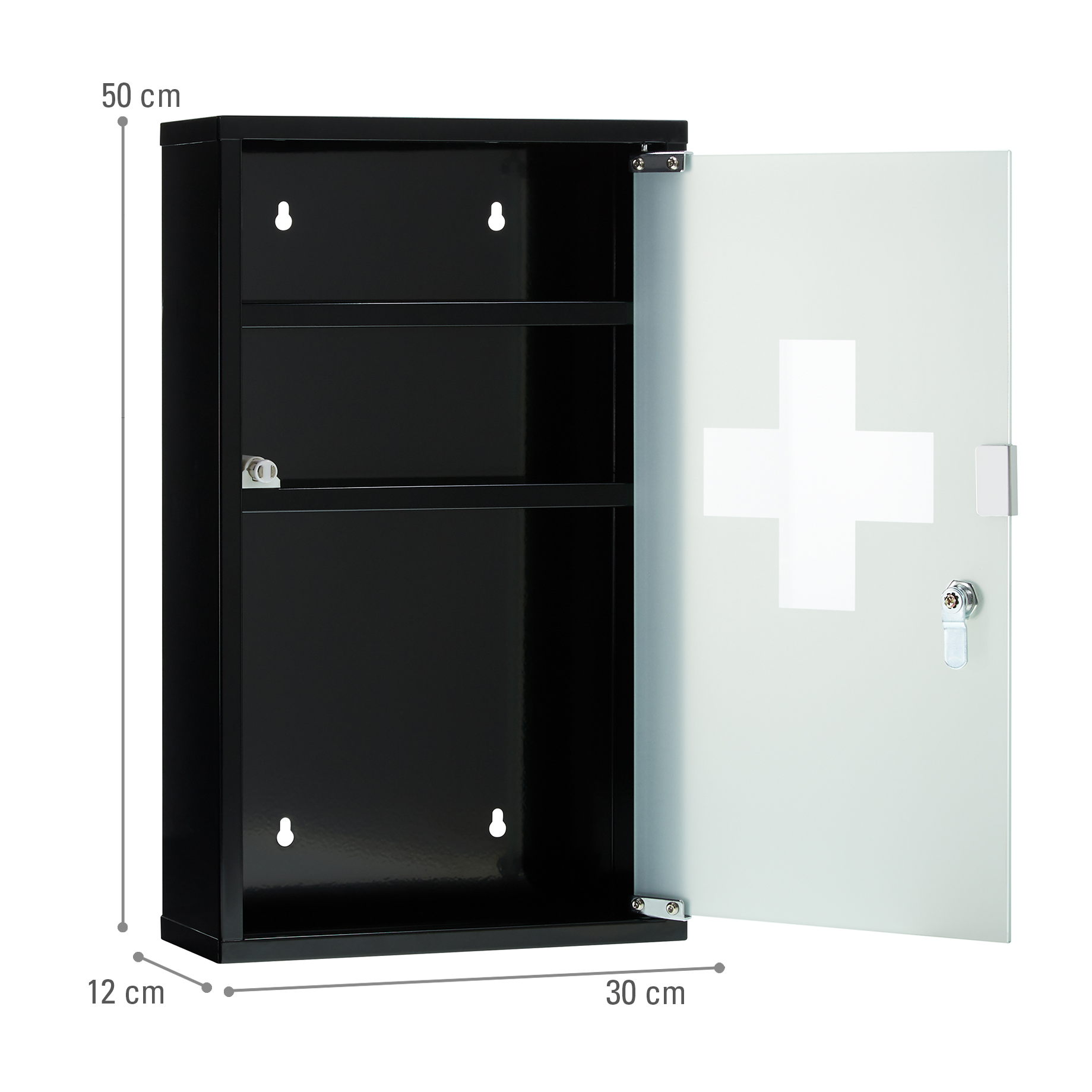 Erste-Hilfe-Schrank, gefüll nach DIN 13157