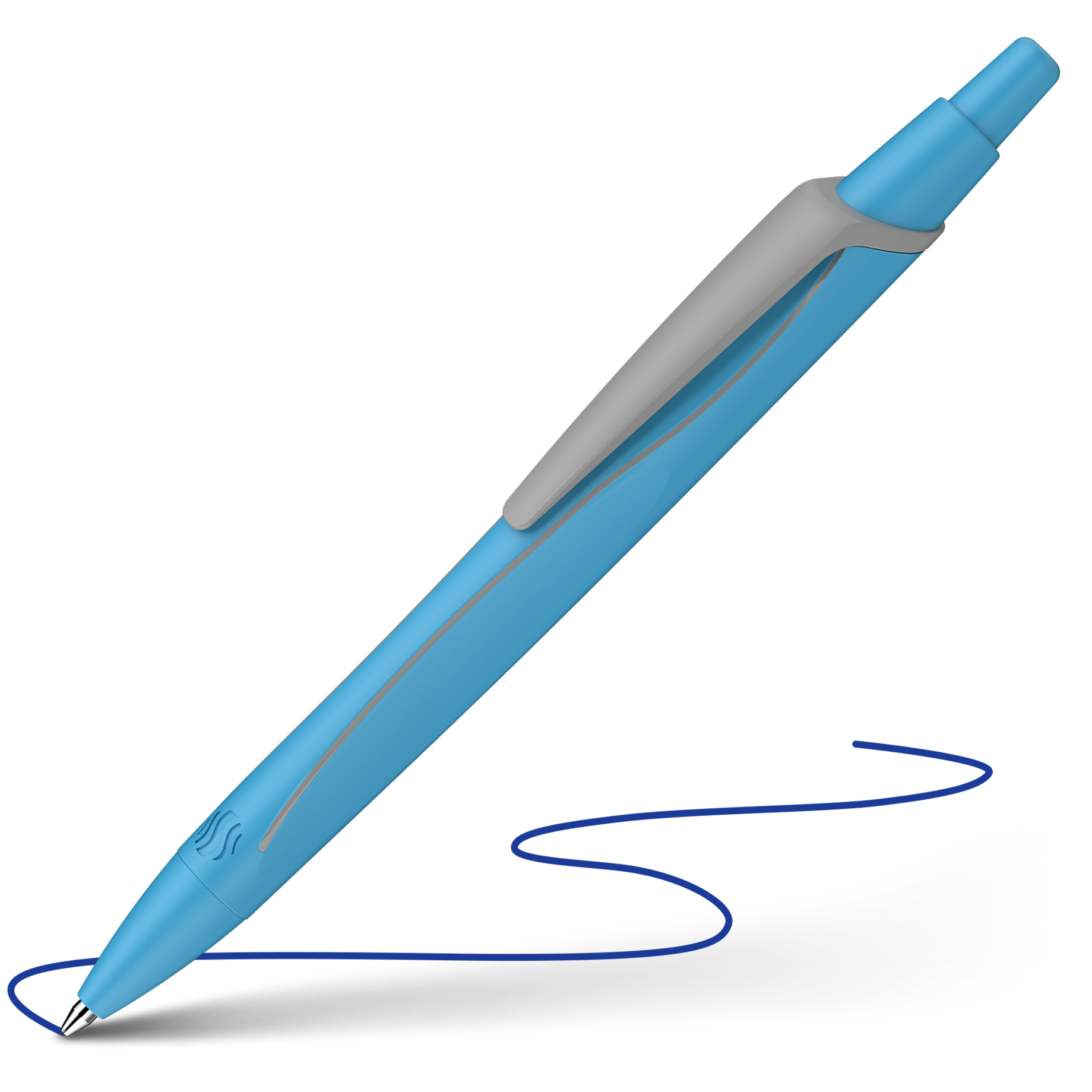 Kugelschreiber Reco neon