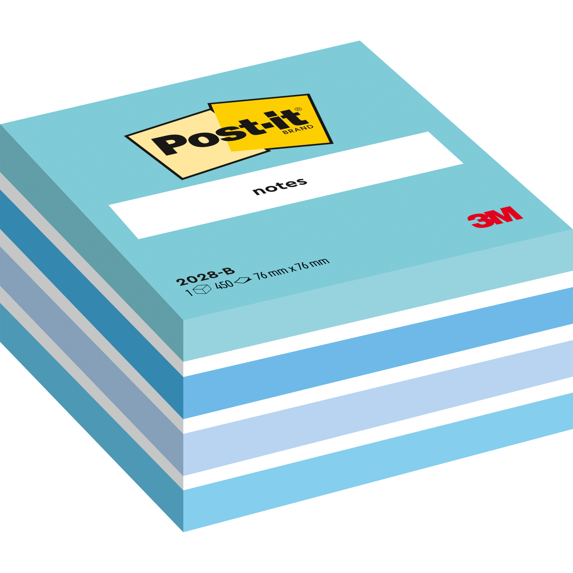 Post-it® Würfel, pastell