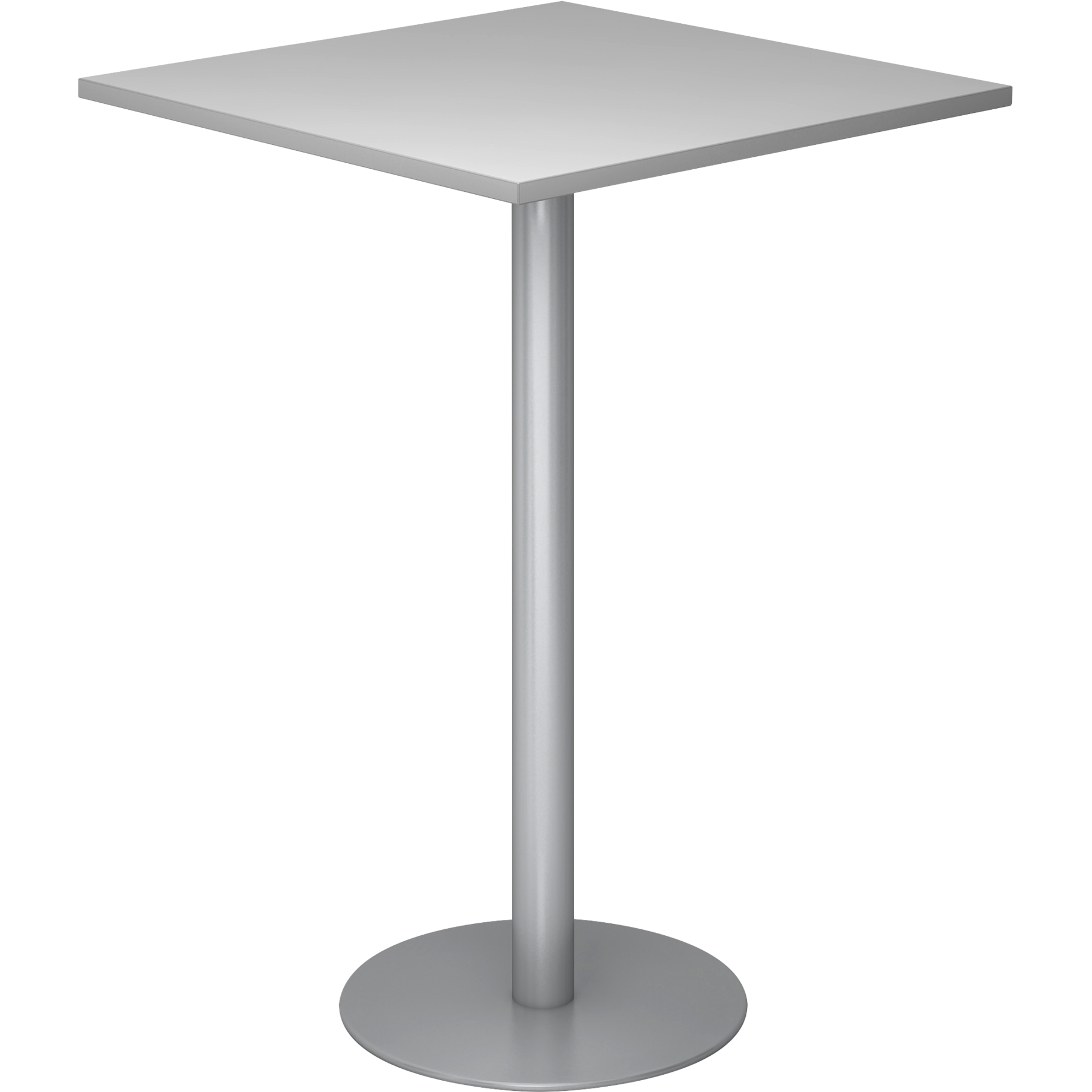 Stehtisch eckig 80 x 80 cm