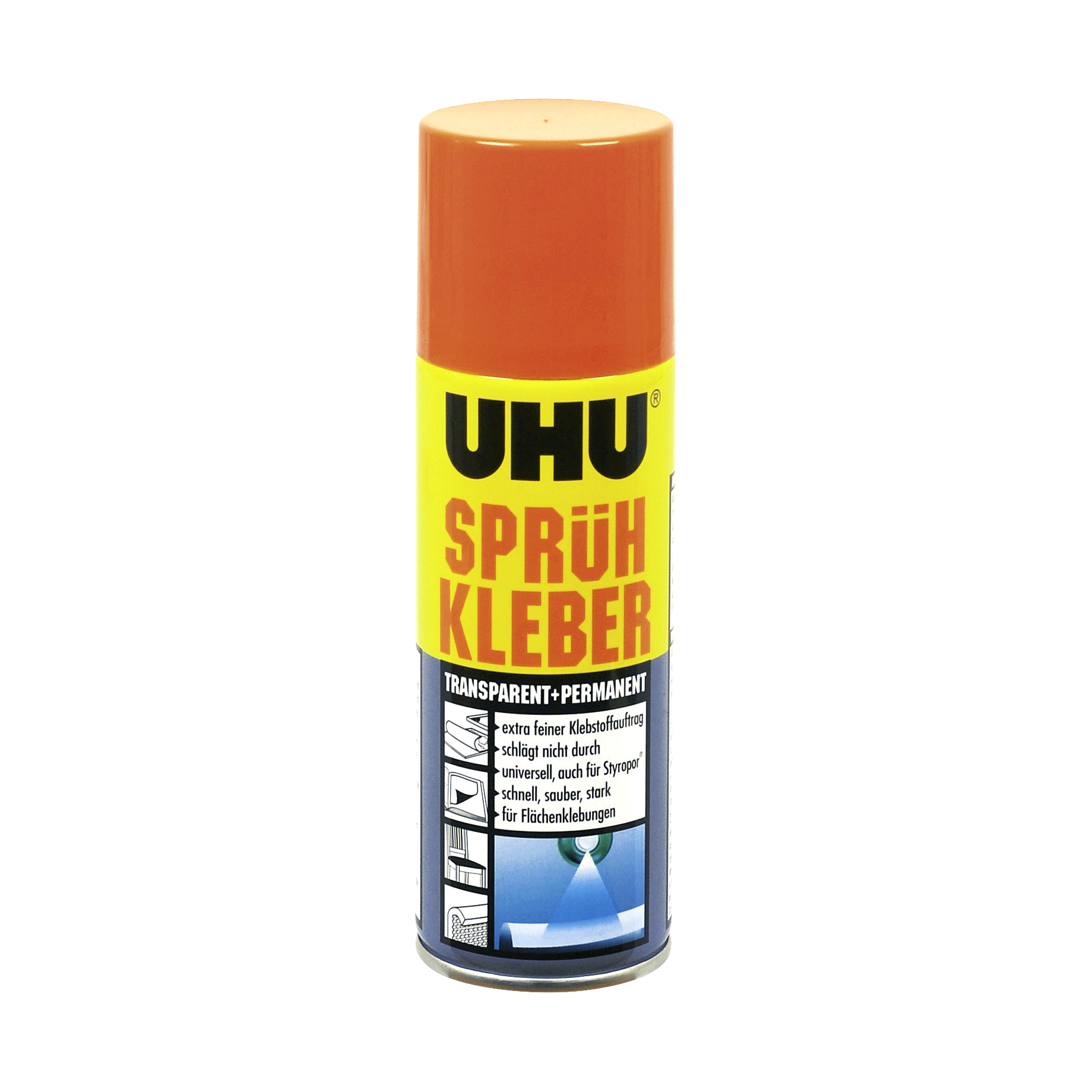 Sprühkleber TRANSPARENT + PERMANENT