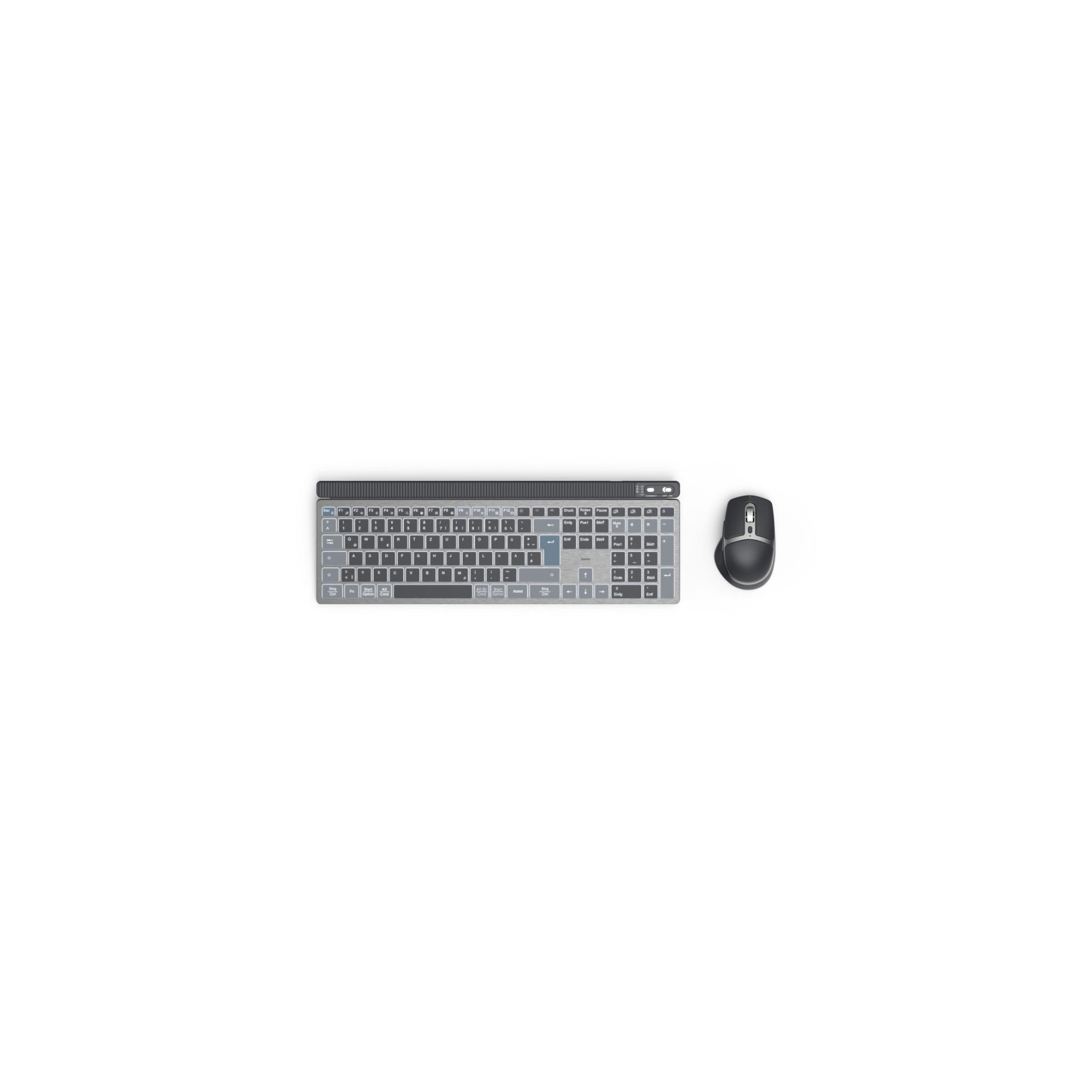 Multi-Device-Tastatur-Maus-Set "WKM-750", kabellos