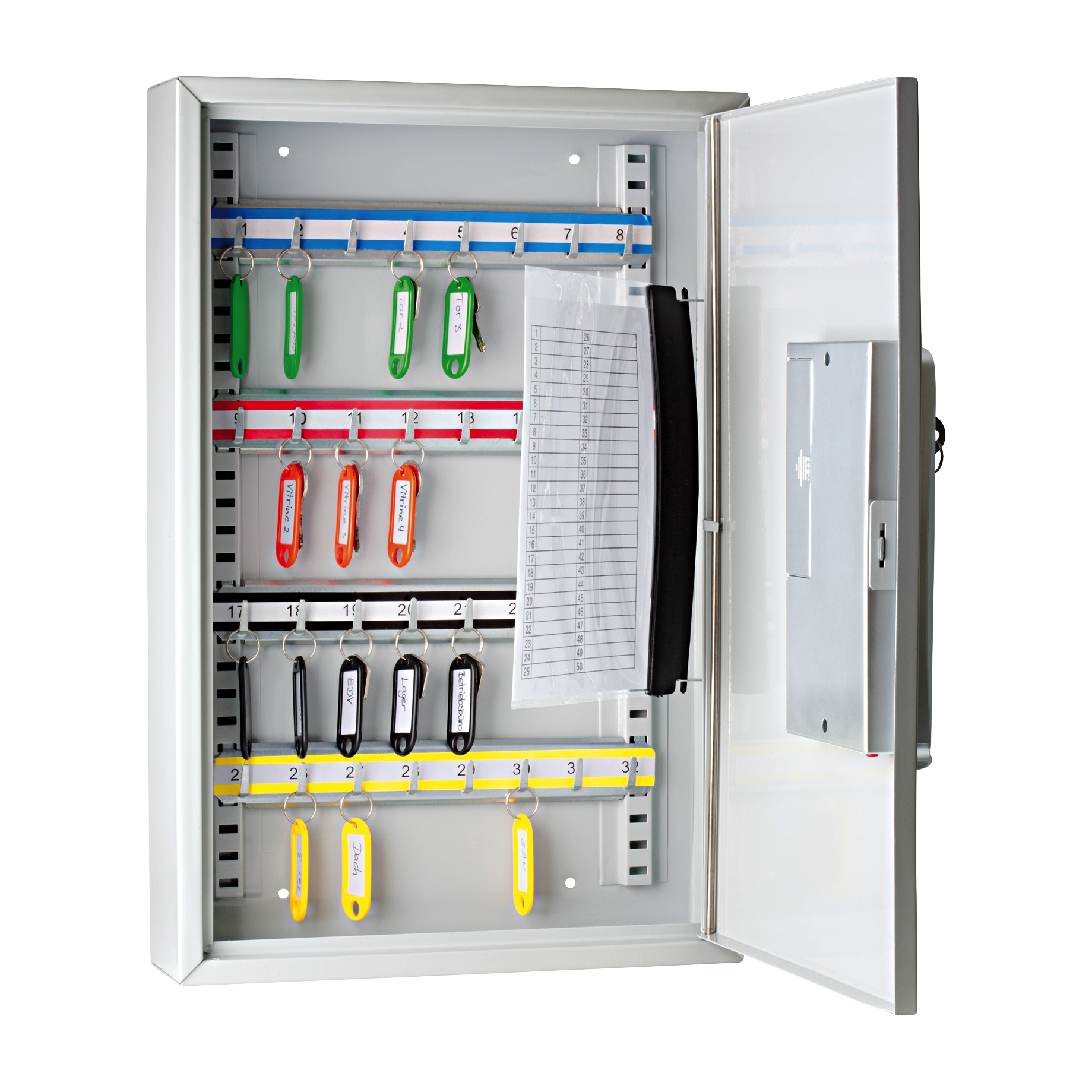 Schlüsselschrank mit Elektronikschloss