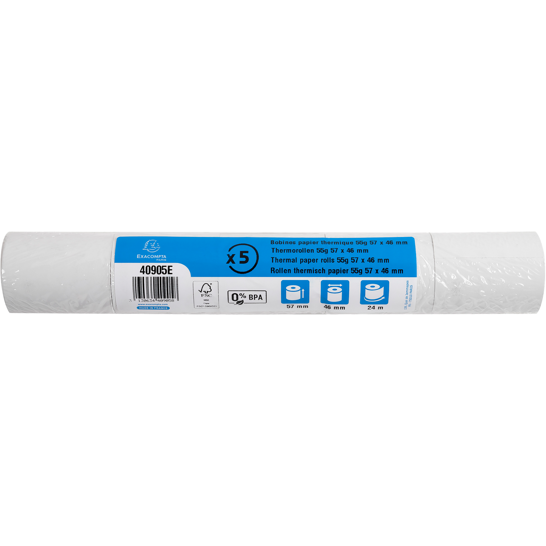 Thermorolle BPA-frei