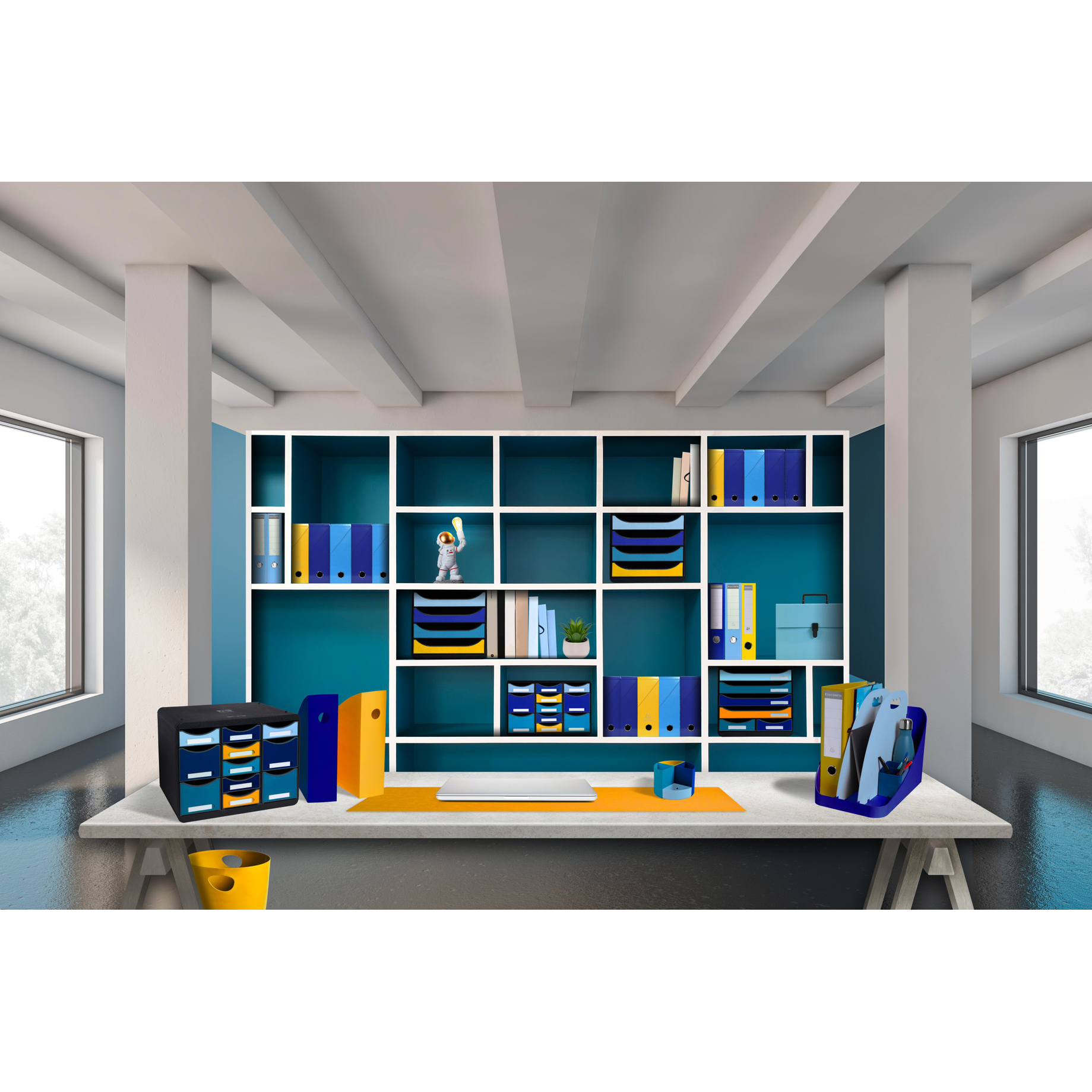 Schreibunterlage Bee Blue
