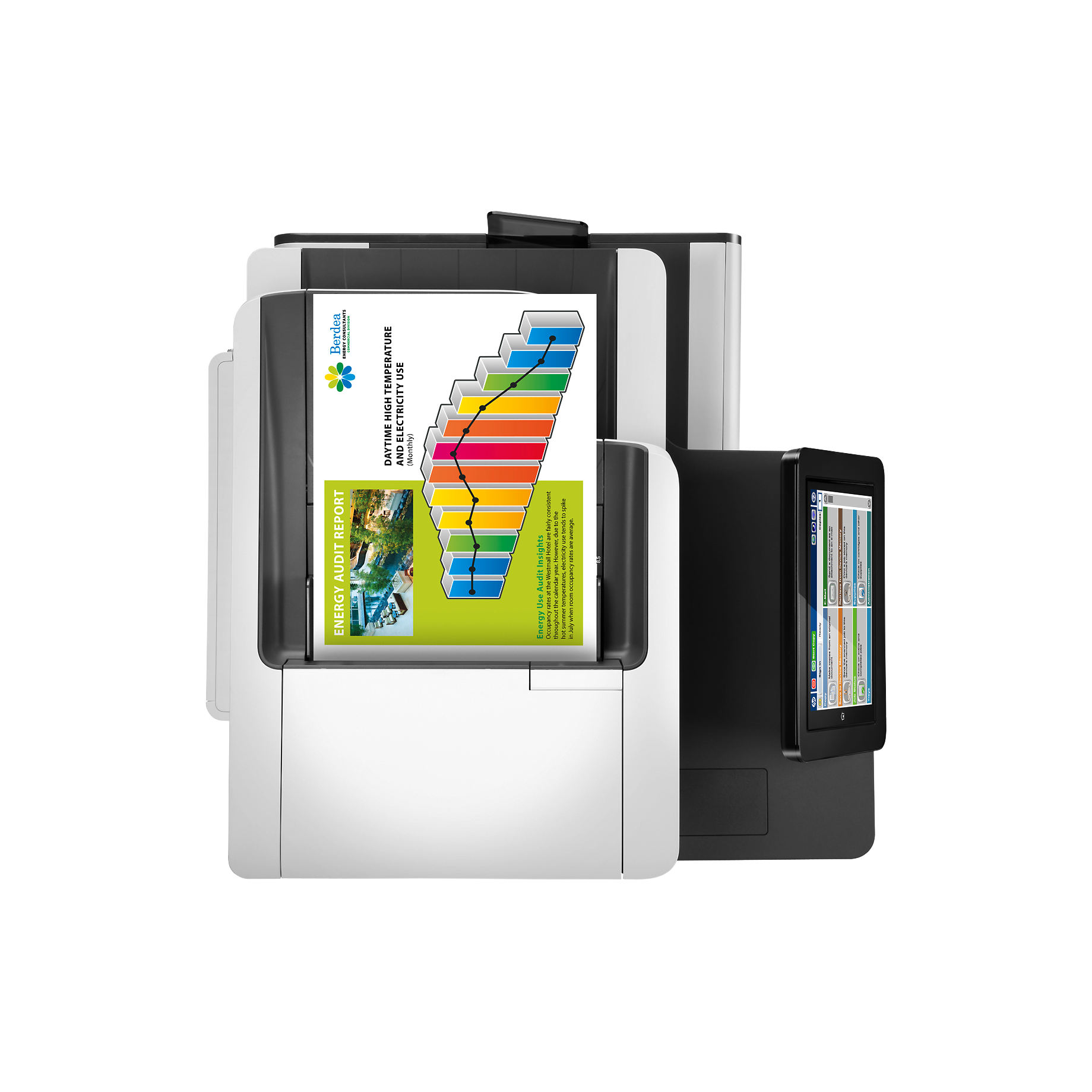 Multifunktionsgerät HP PageWide Enterprise Color MFP 586dn