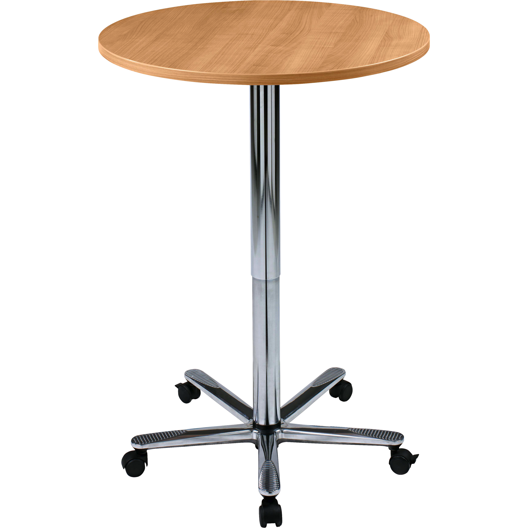 Säulenhubtisch, rund