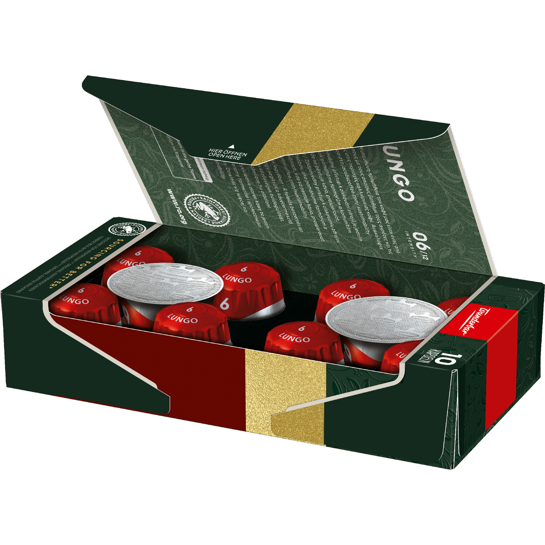 Kaffeekapsel Lungo Classico 6