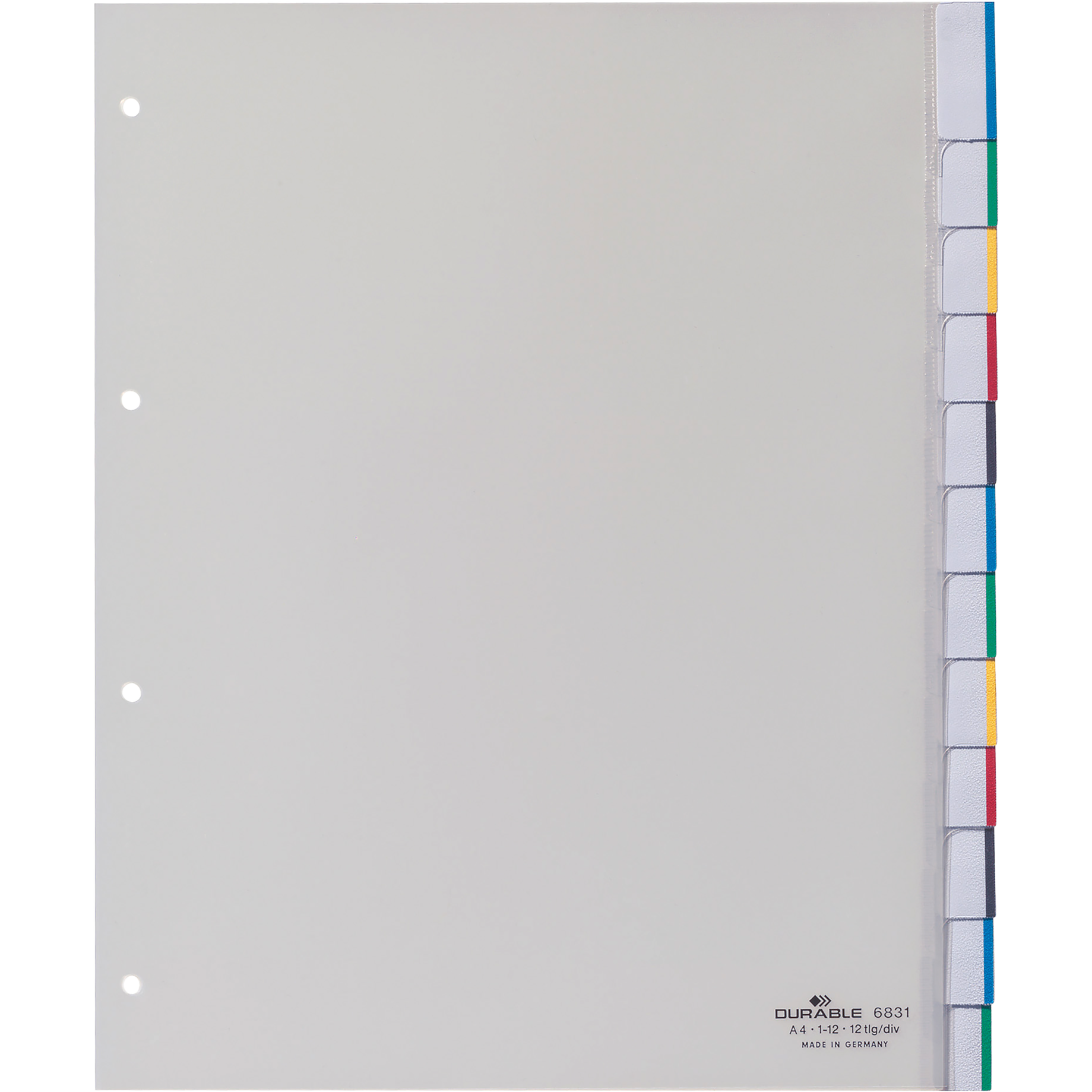 Register überbreit Kunststoff