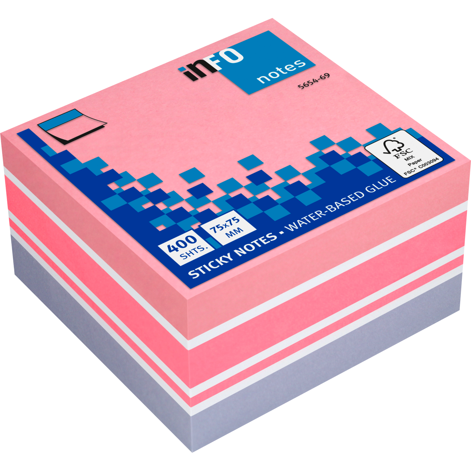 Haftnotiz Sticky Notes CUBE