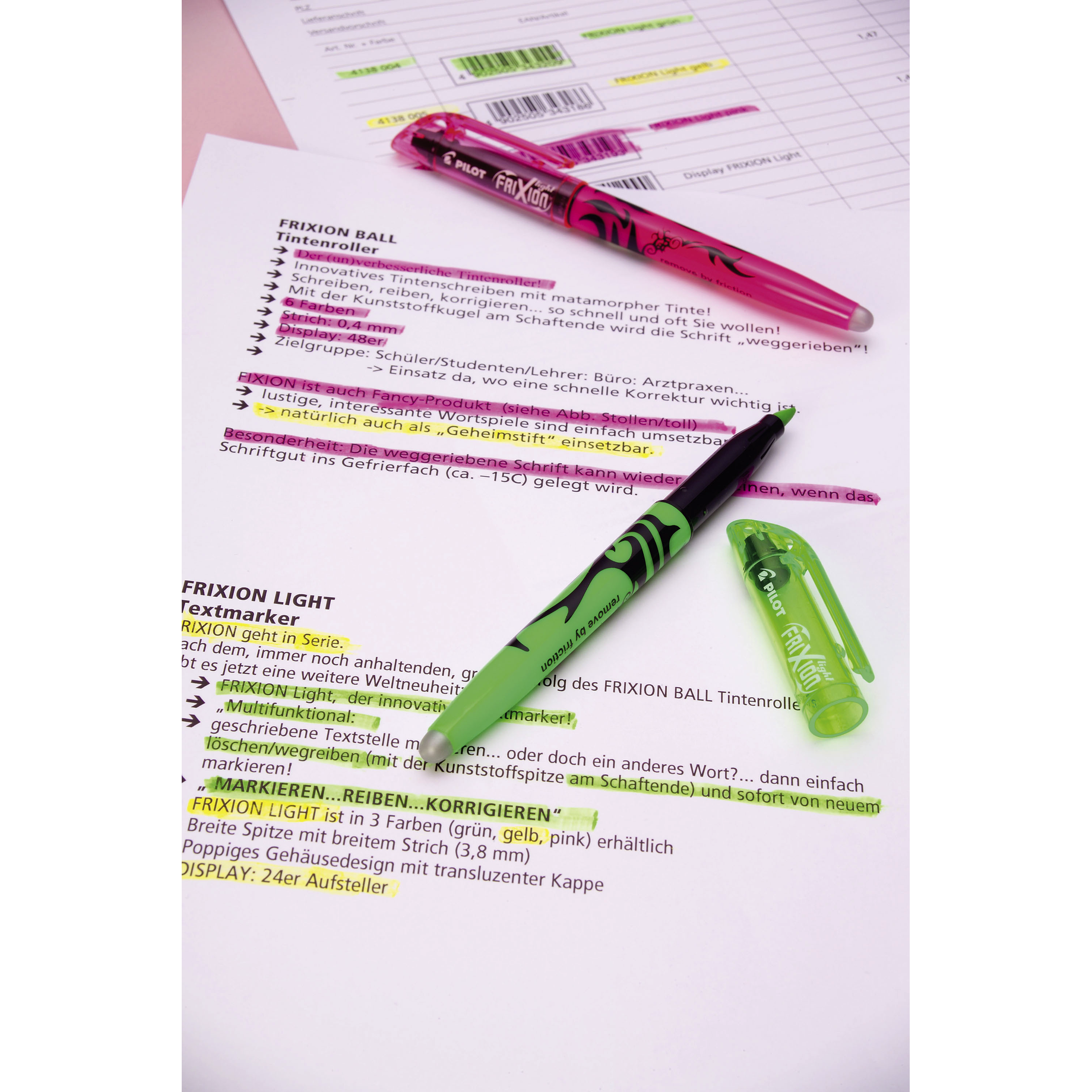 Textmarker FriXion Light 4.0 (M)