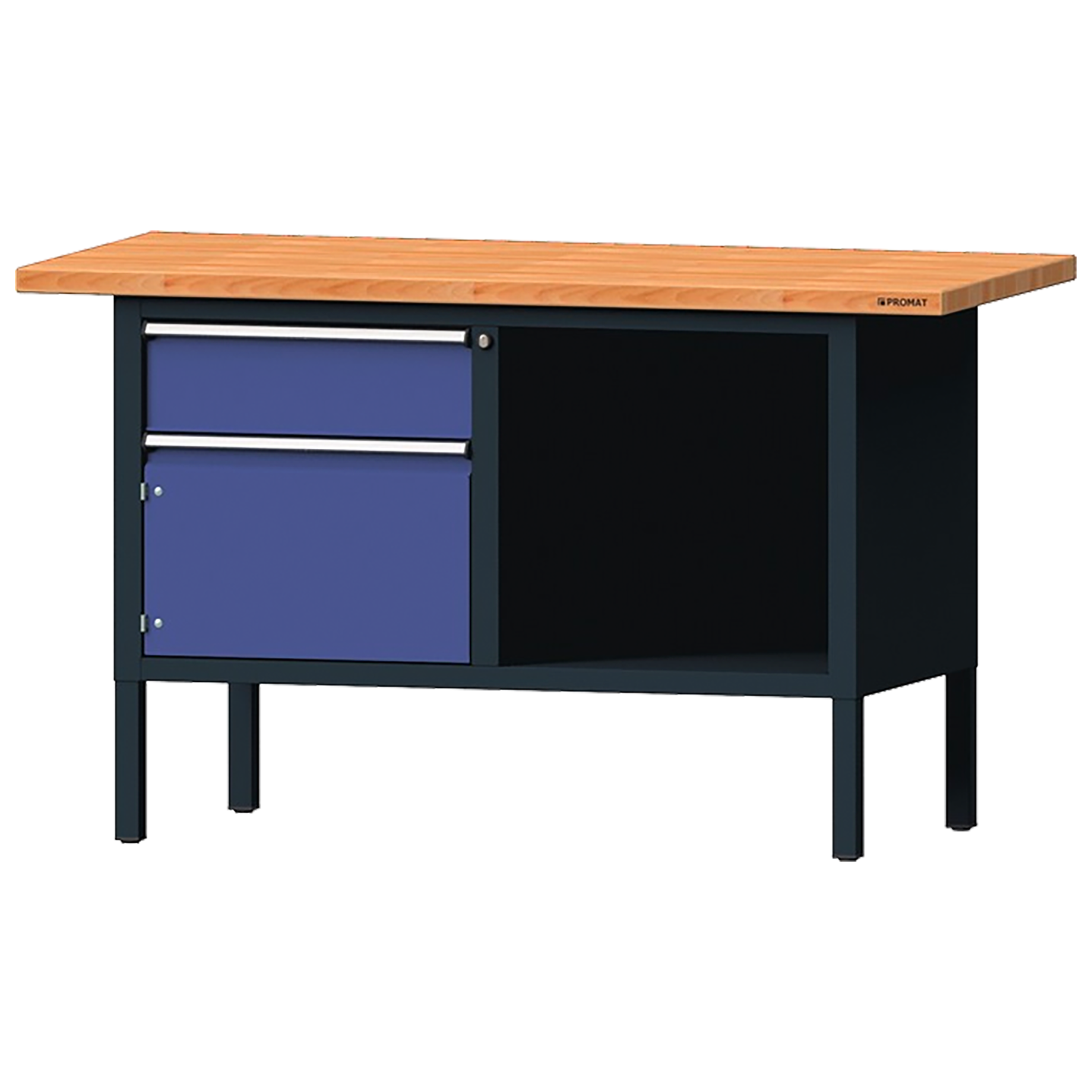 Werkbank, 1 Schublade 1 Tür, H 89 cm