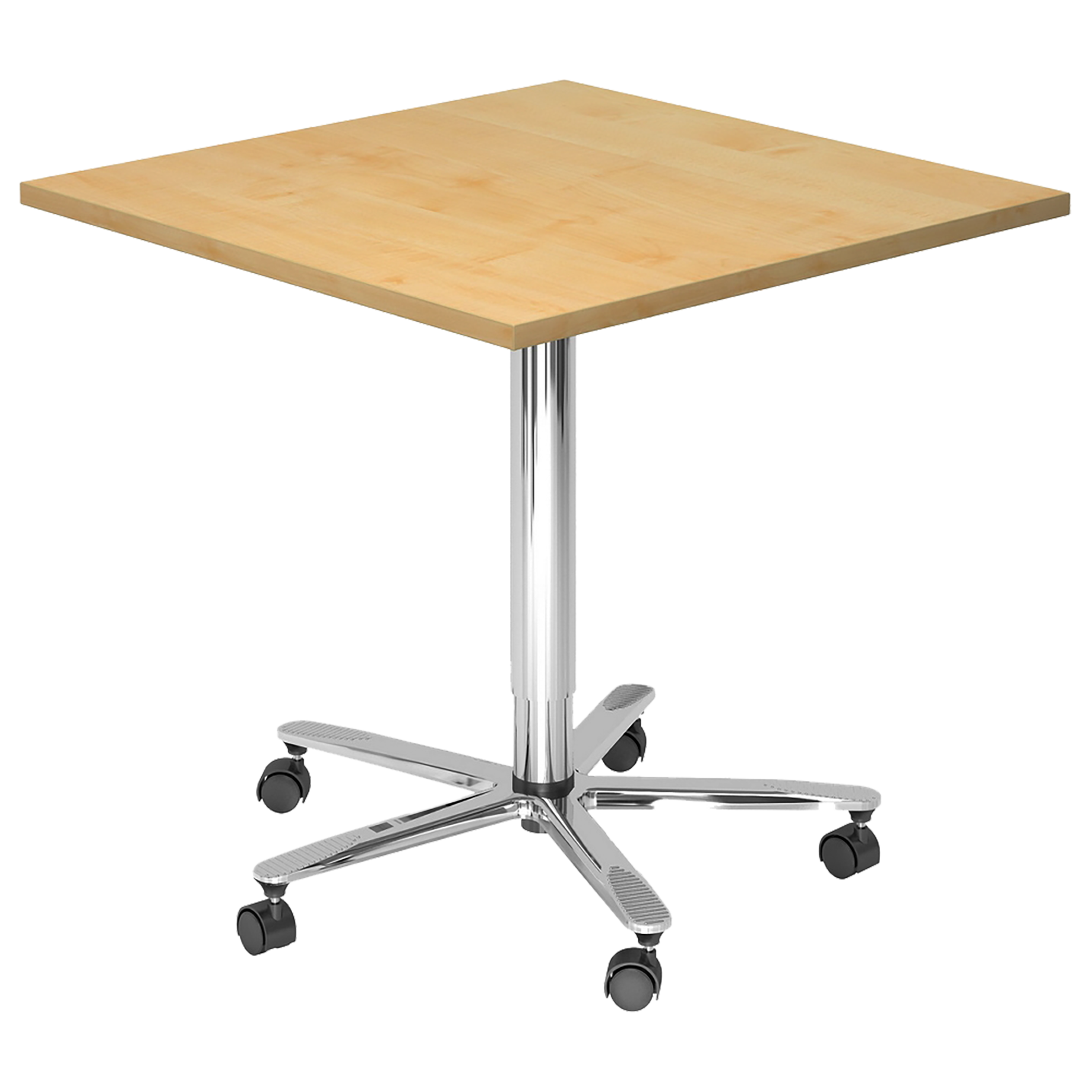 Säulenhubtisch, quadratisch