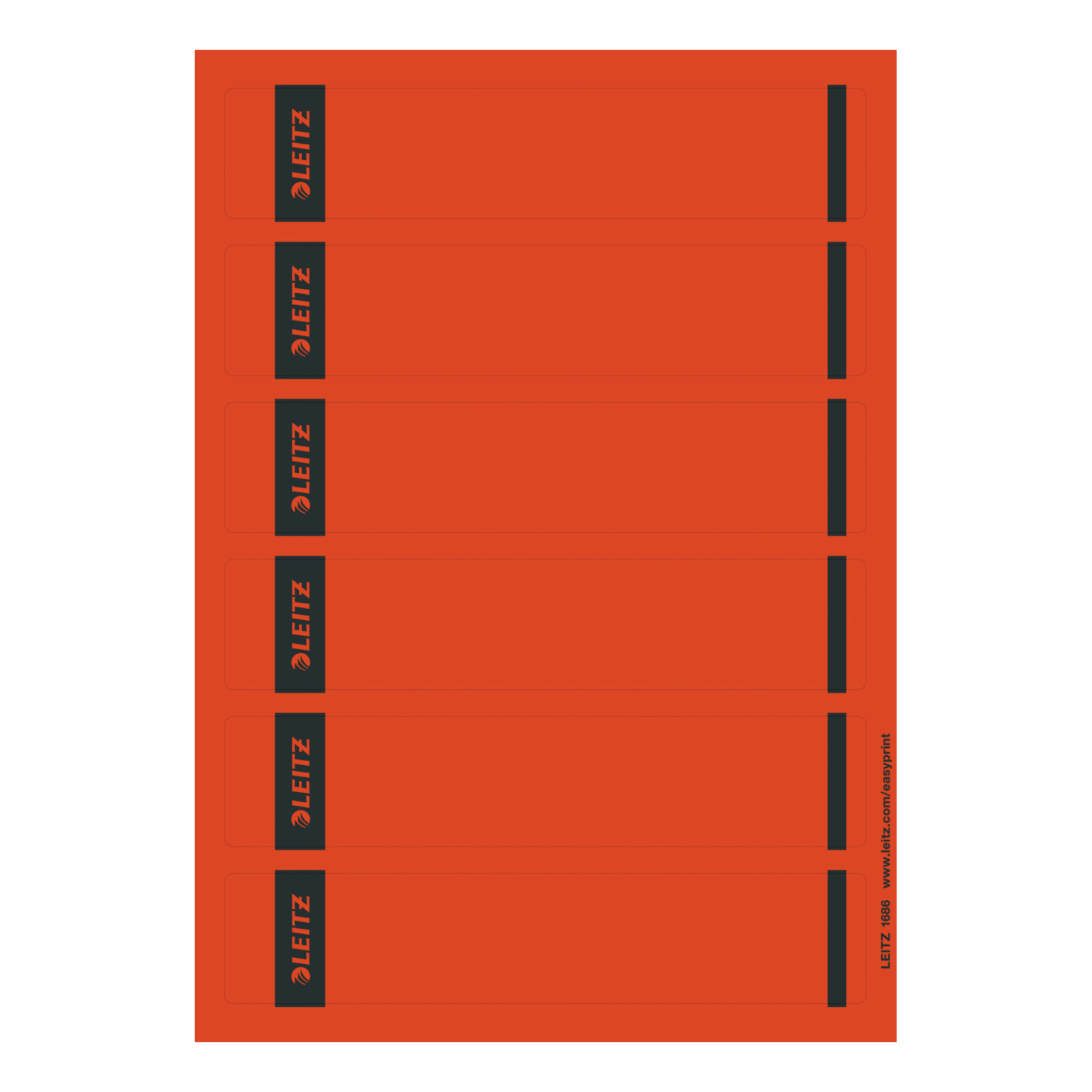 PC-beschriftbares Ordner-Rückenschild