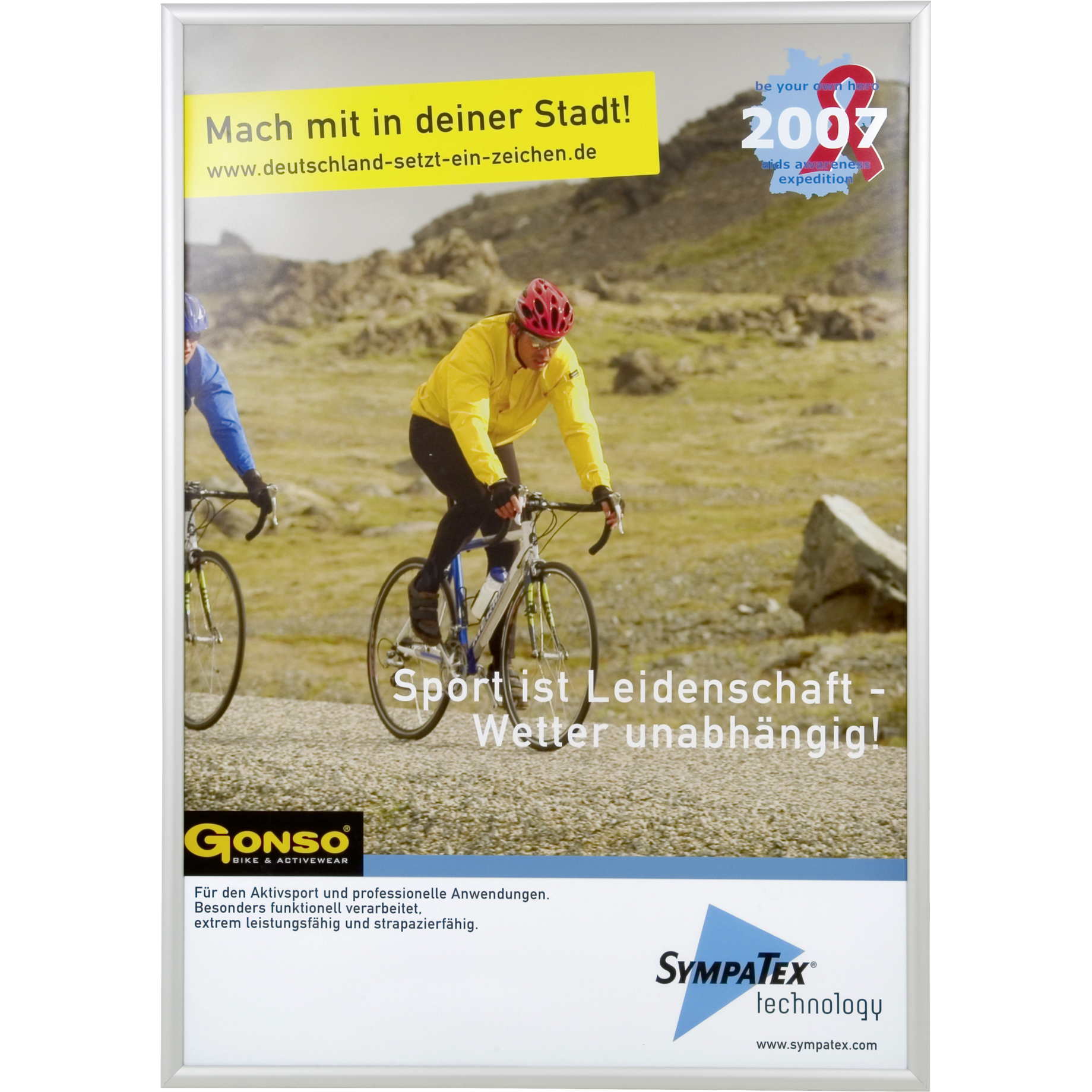 Wechselrahmen Außenbereich