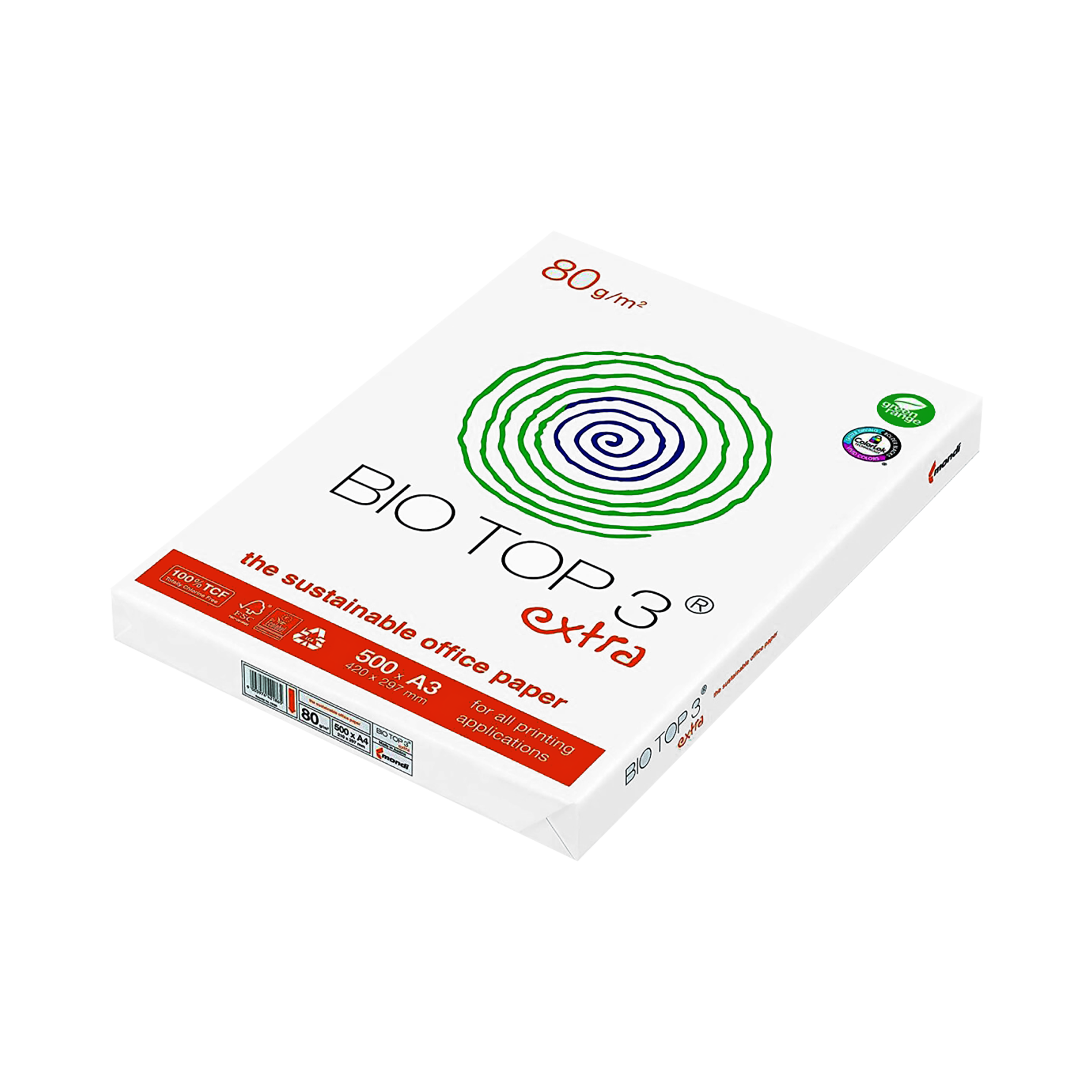 Kopierpapier BIO TOP 3 extra
