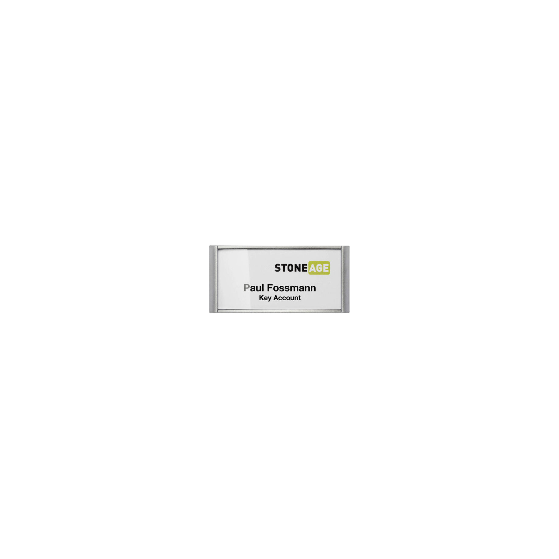Namensschild CLASSIC mit Magnet