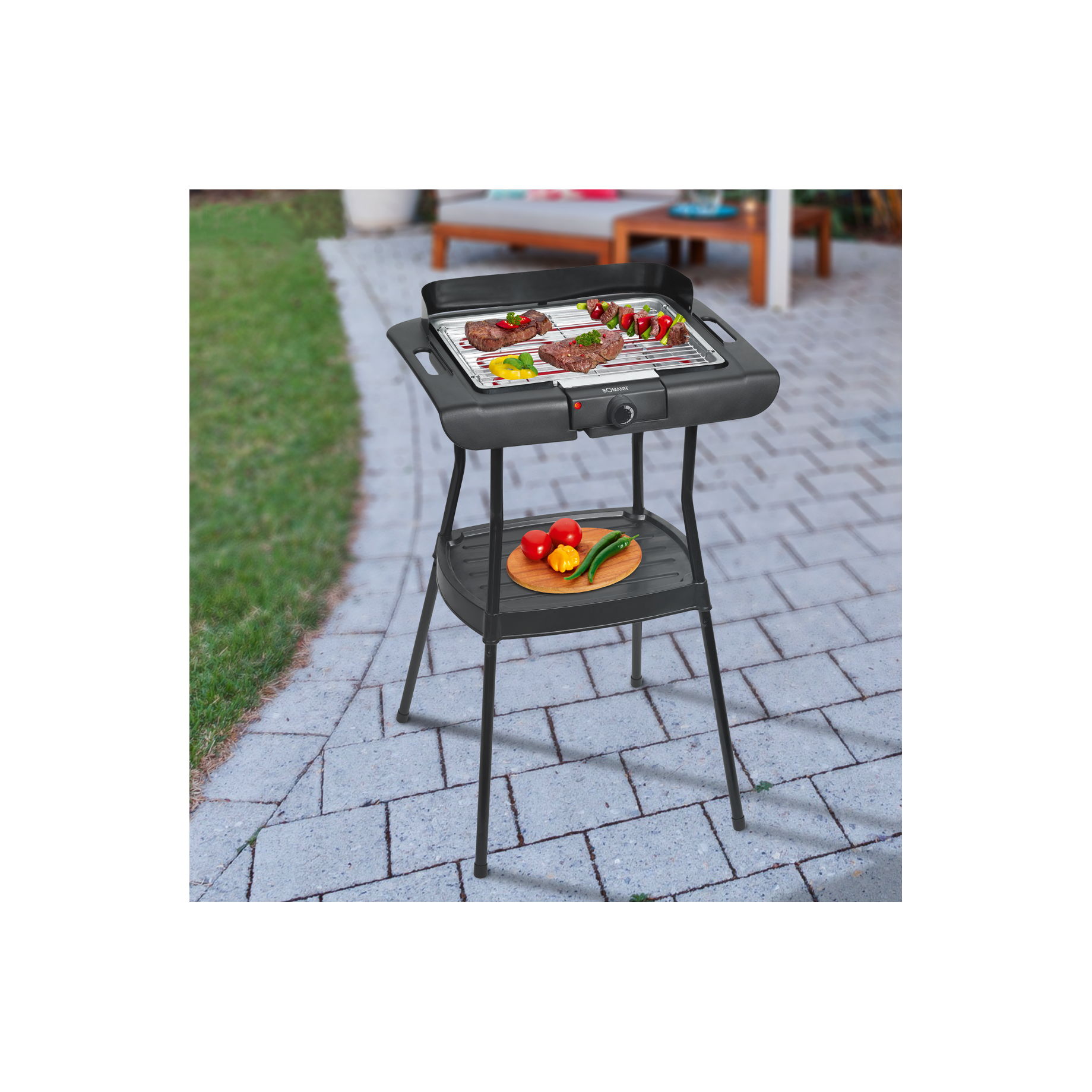 BBQ-Standgrill BQS2244CB