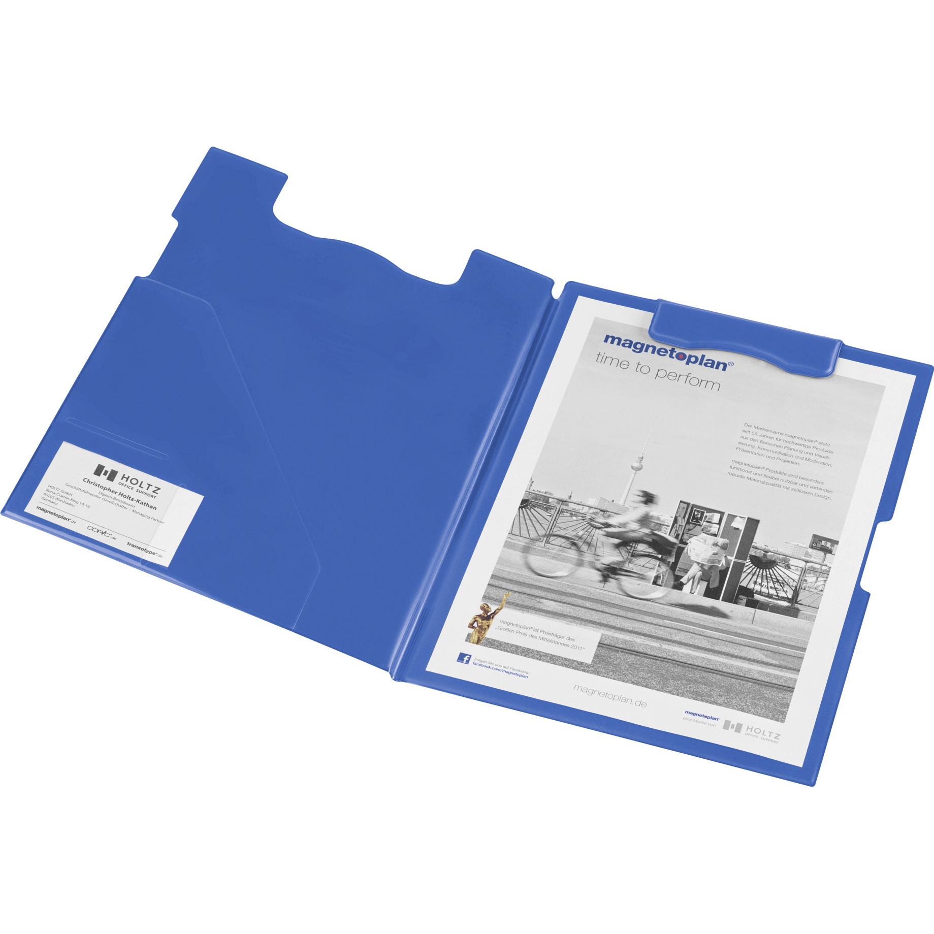 Klemm-Mappe, magnetisch