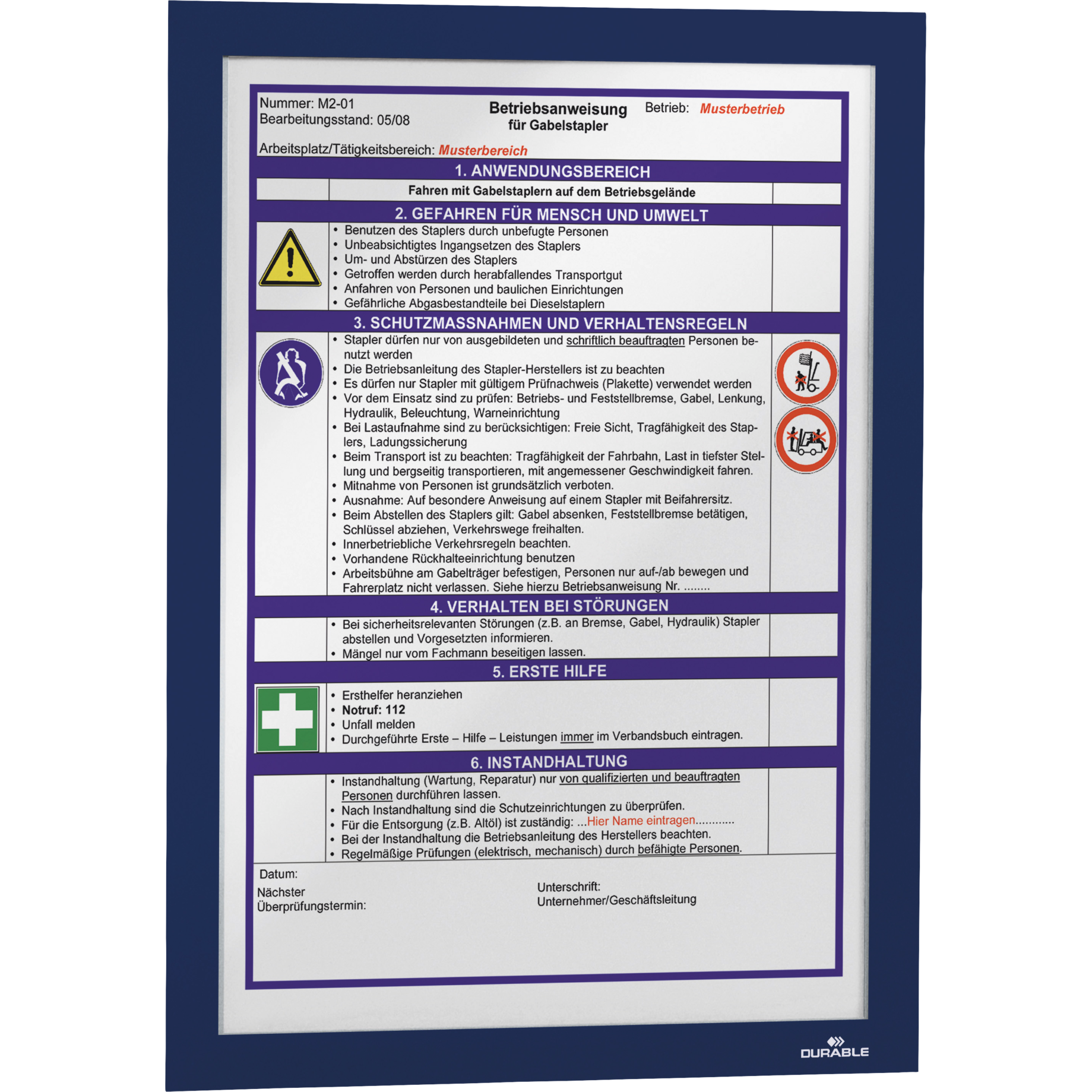 Info-Rahmen DURAFRAME® Info-Rahmen DURAFRAME®