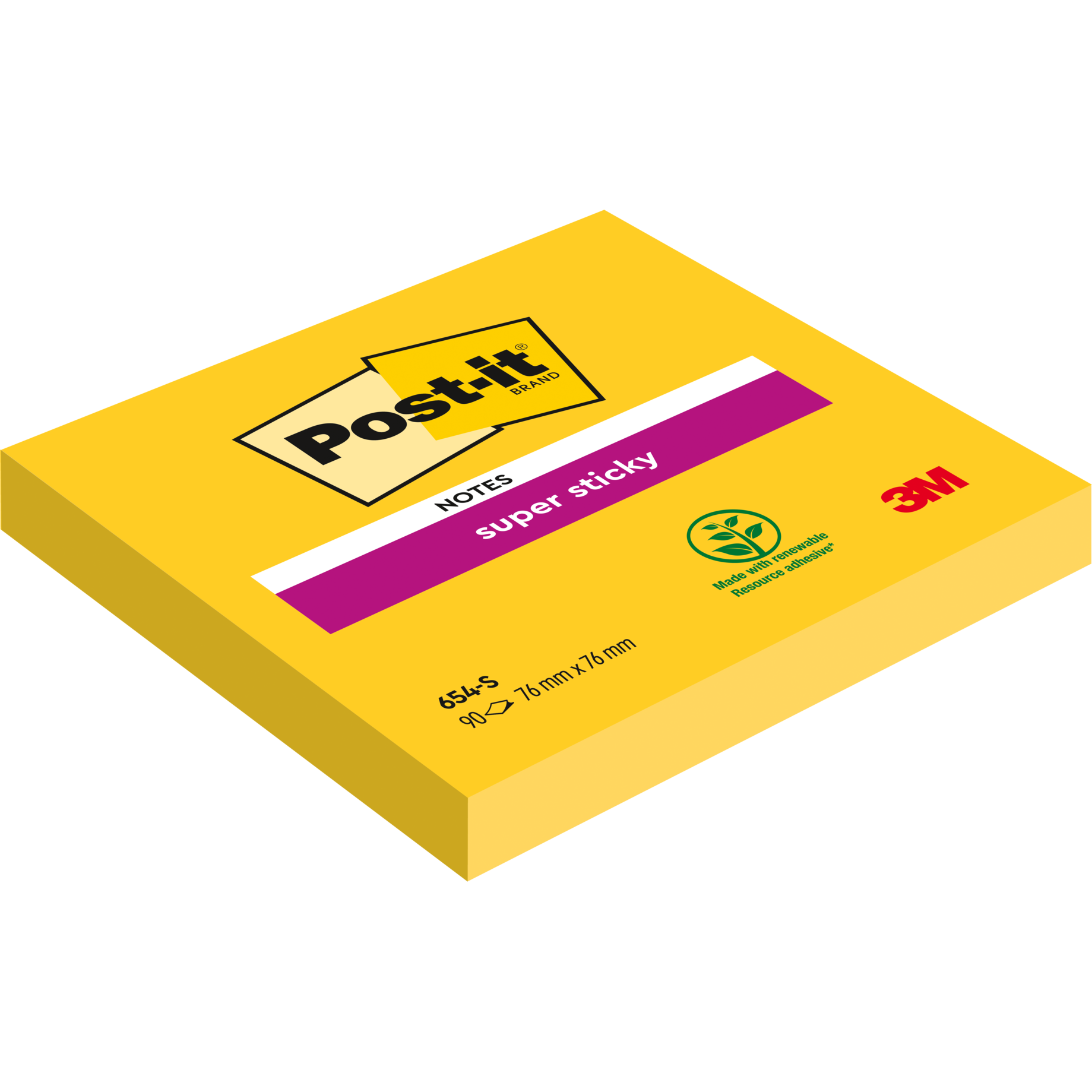 Super Sticky Notes, farbig