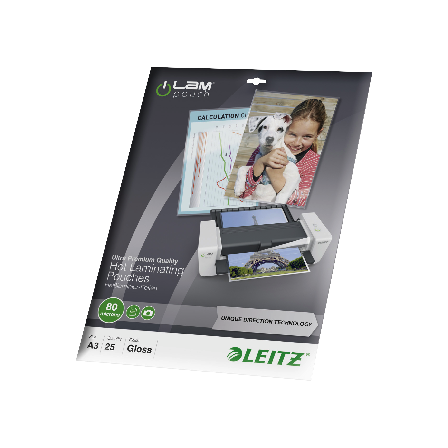 Laminierfolie Standard UDT, glänzend Laminierfolie Standard UDT, glänzend