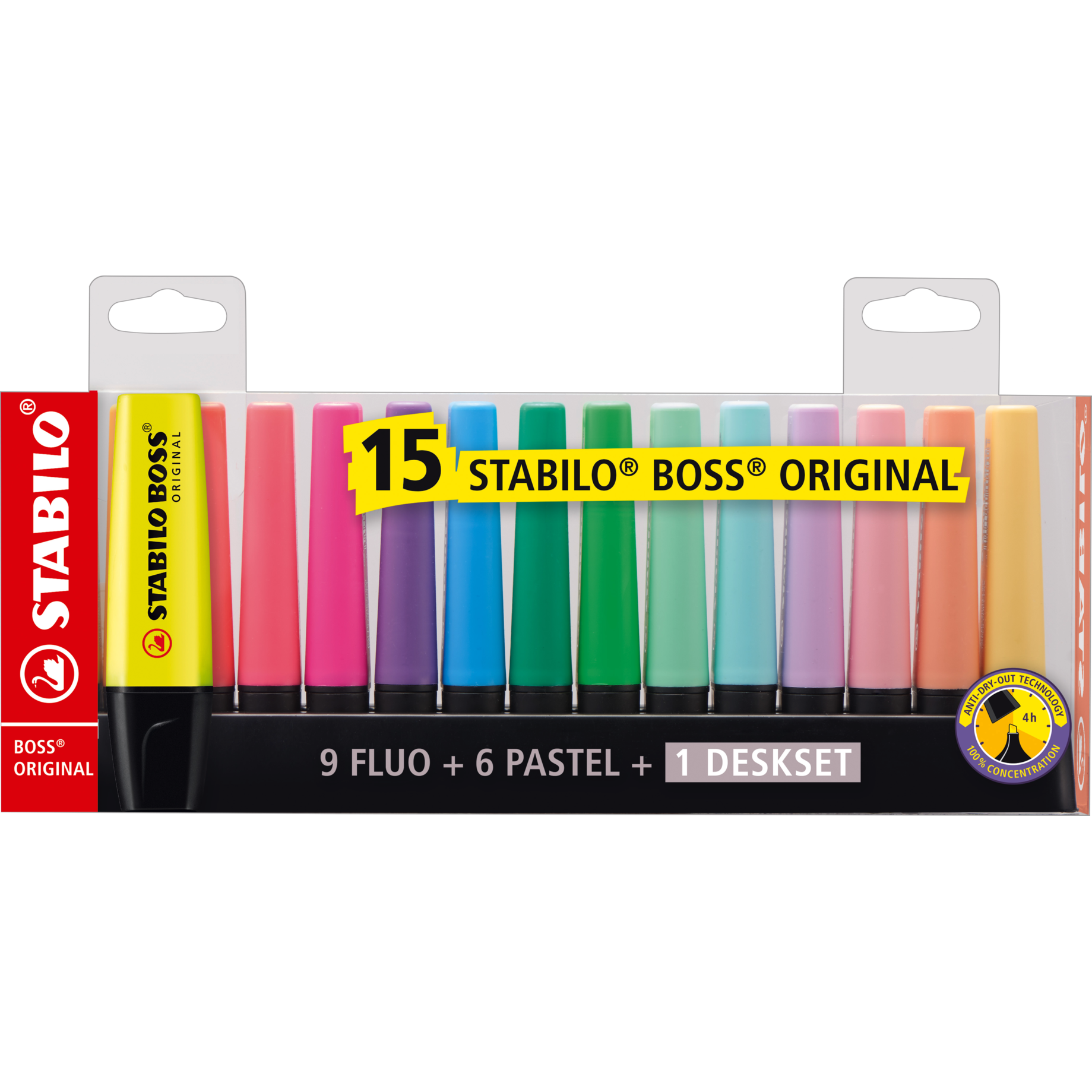 Tischset Textmarker STABILO® BOSS® ORIGINAL