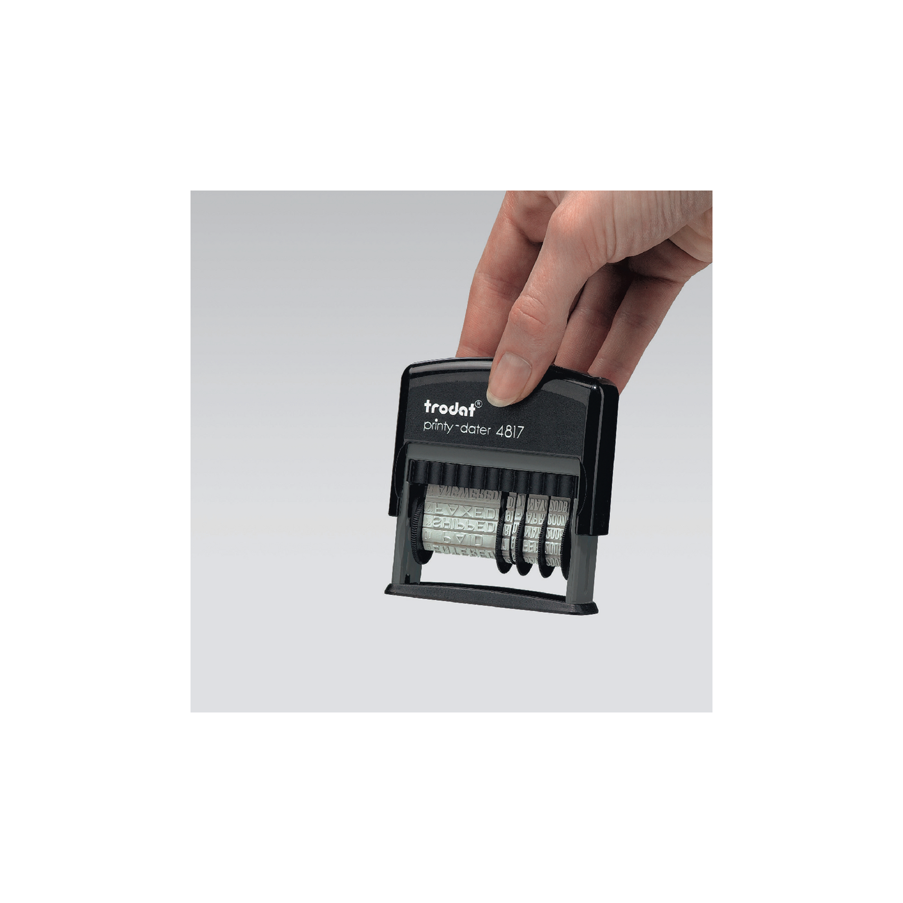 printy™ Wortbandstempel 4817 mit Datum