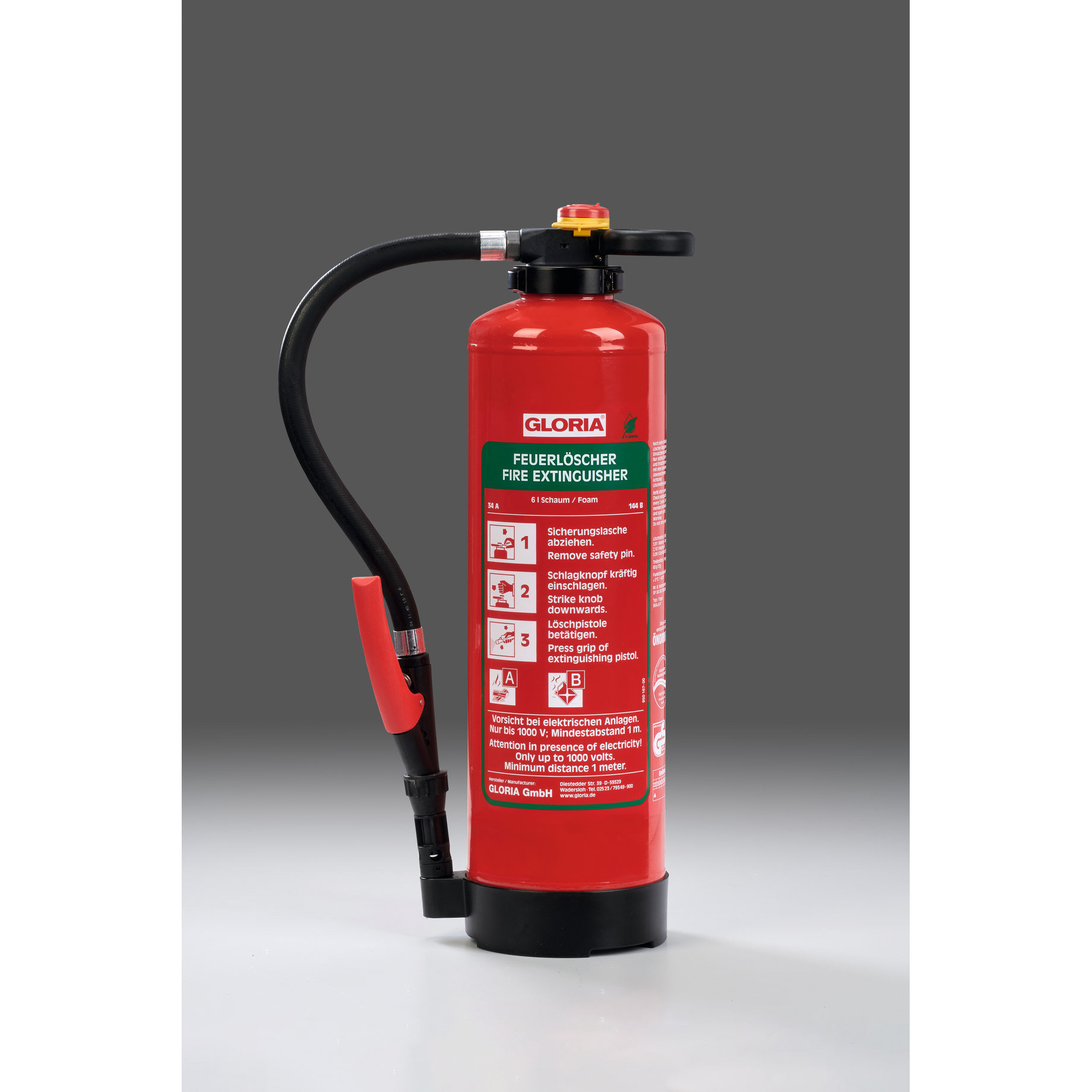 Bio-Schaumfeuerlöscher SKA+6 PRO