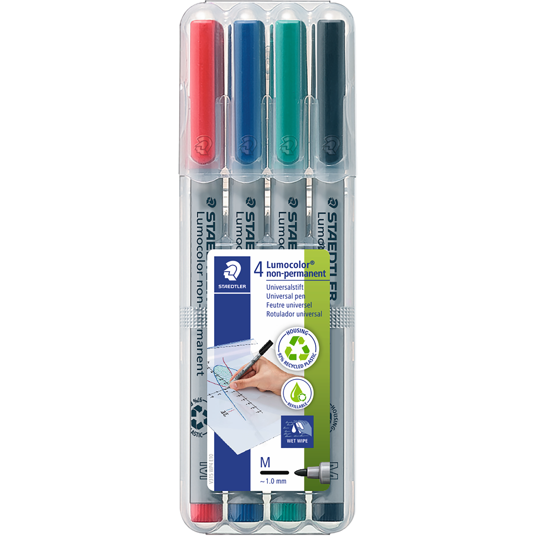 Lumocolor® non-permanent Faserschreiber M