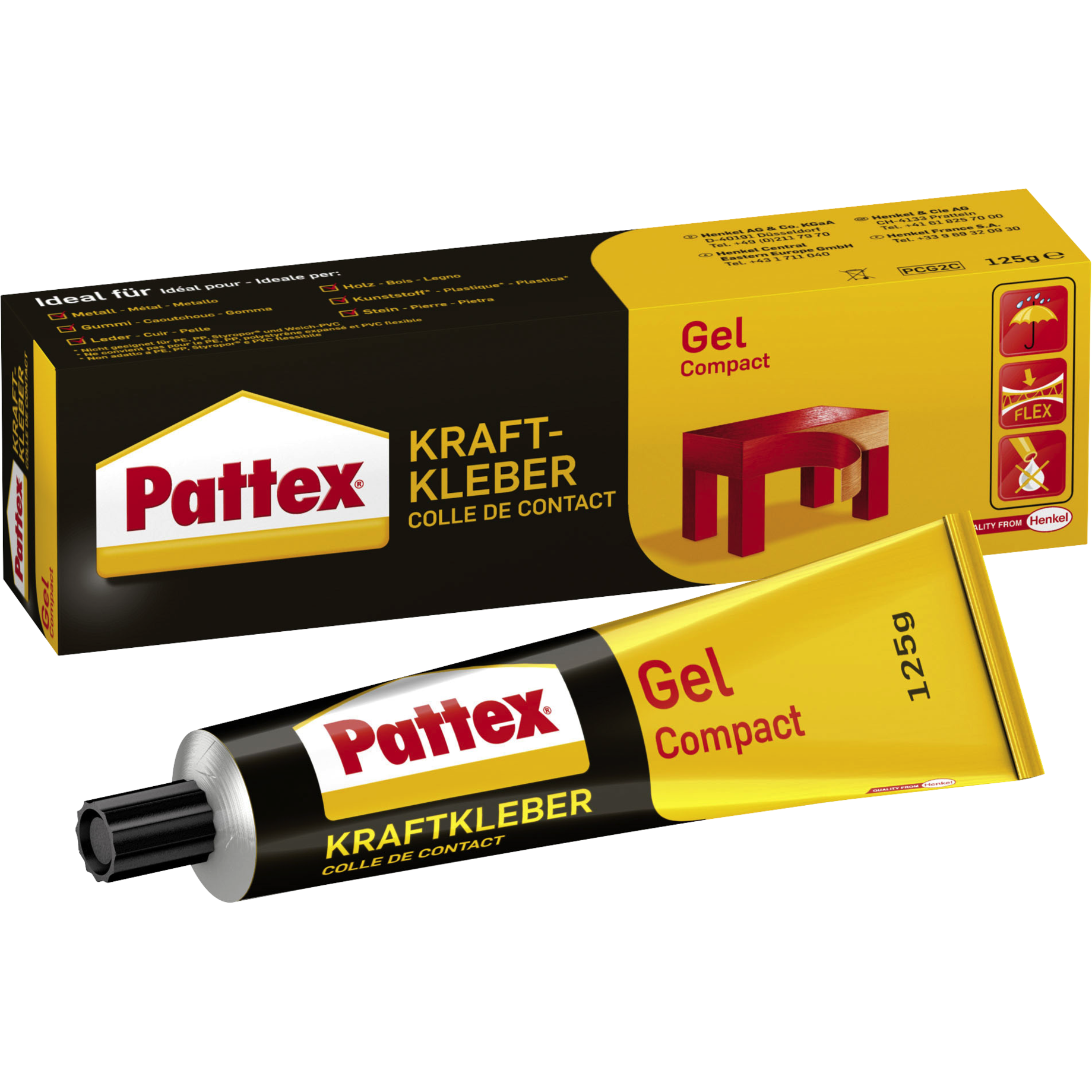 Kraftkleber Gel compact