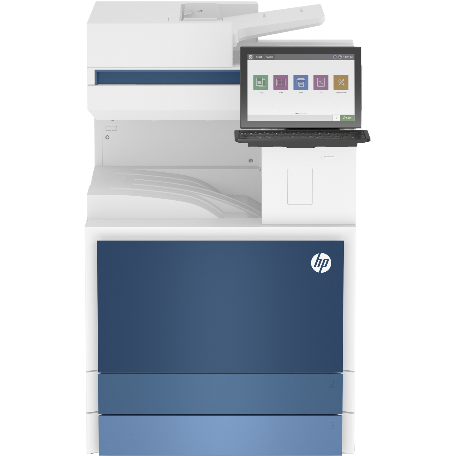 HP Color LaserJet Managed Flow MFP E786z